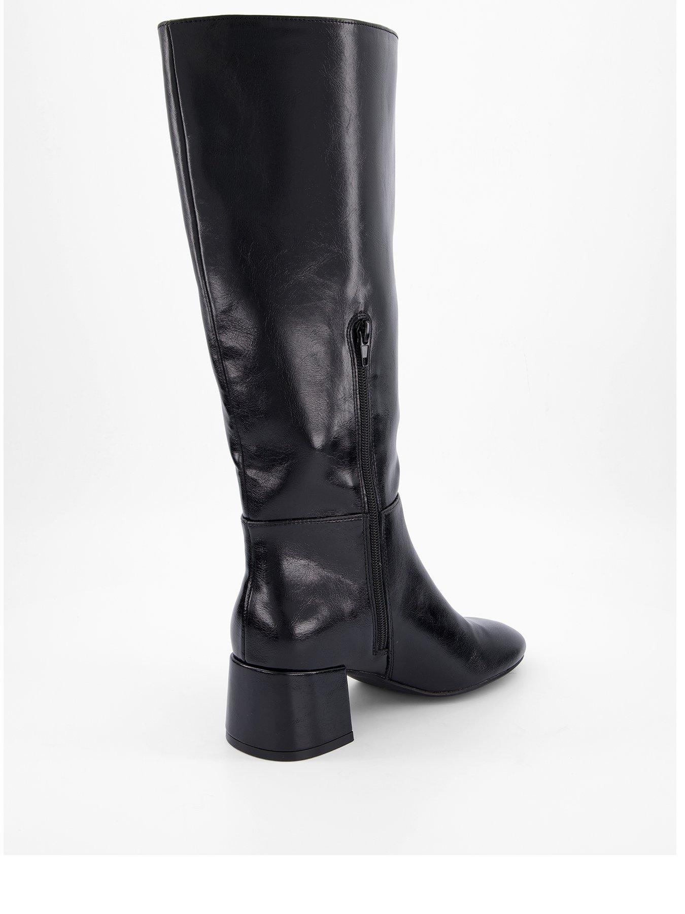 Image 4 of 7 of The Very Collection Low Block Heel Boot