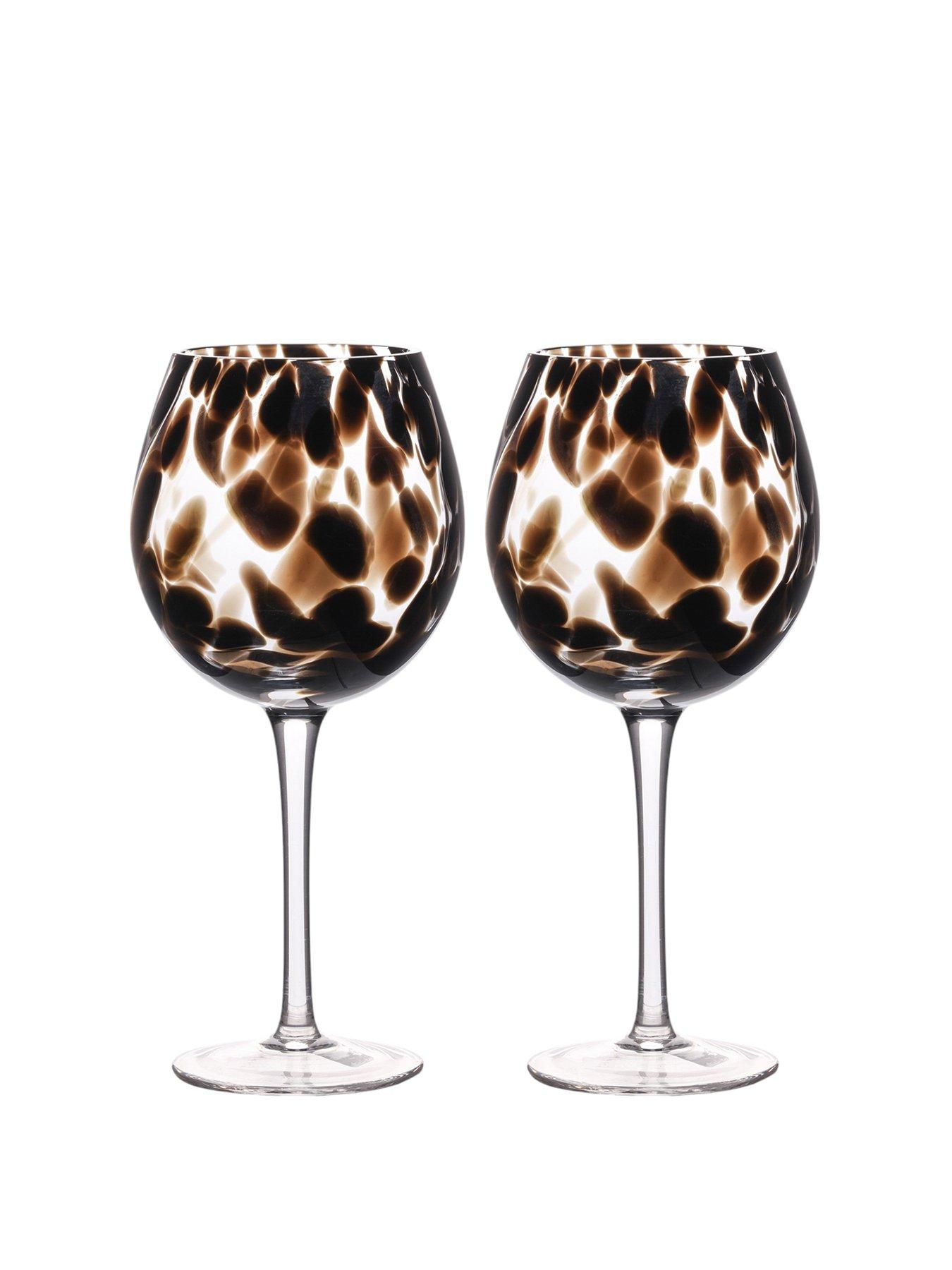 hestia-hestia-dark-brown-tortoise-shell-wine-glass-set-of-2