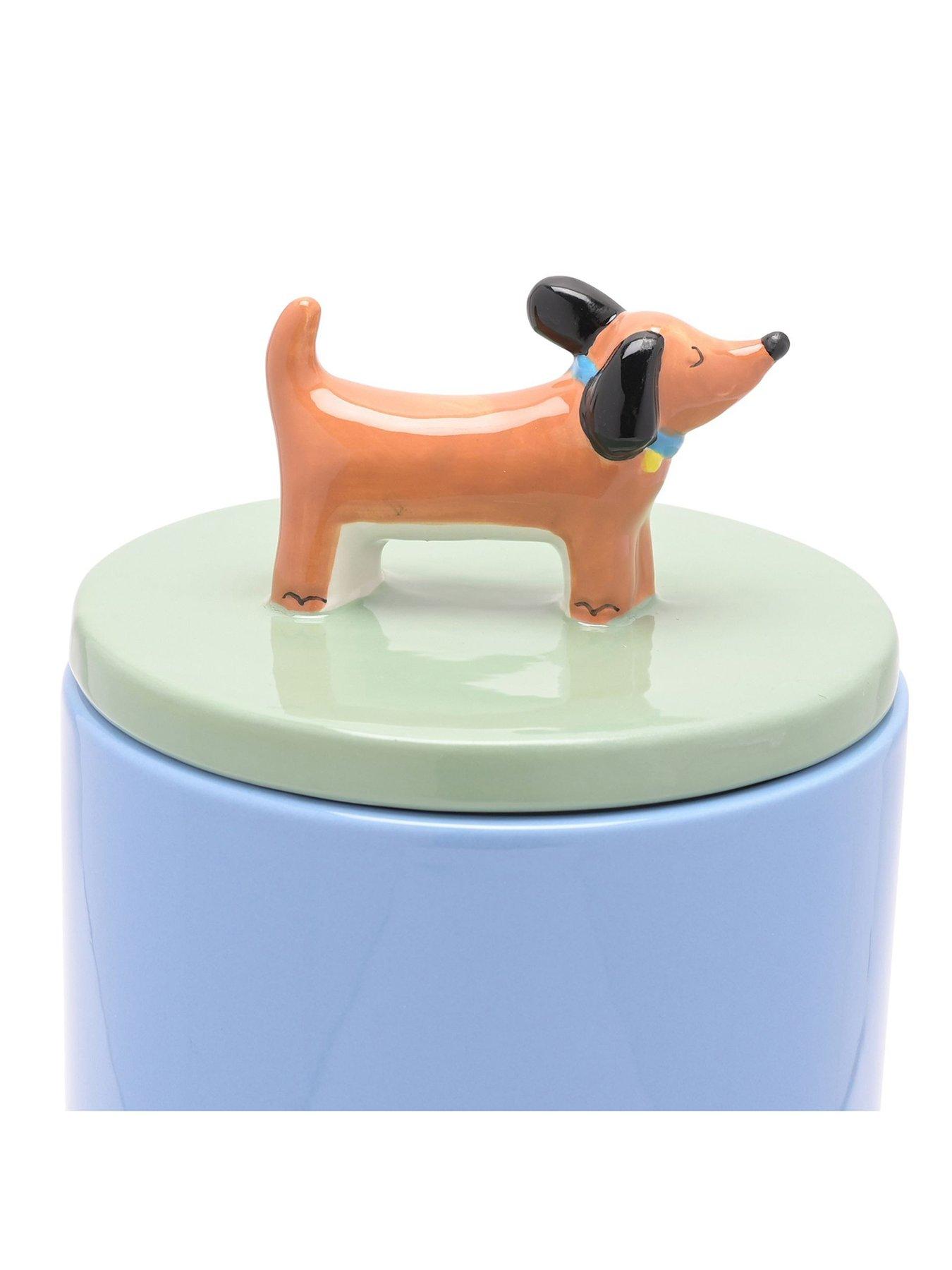 Image 3 of 4 of Hestia Raspberry Blossom Dog Treat Jar