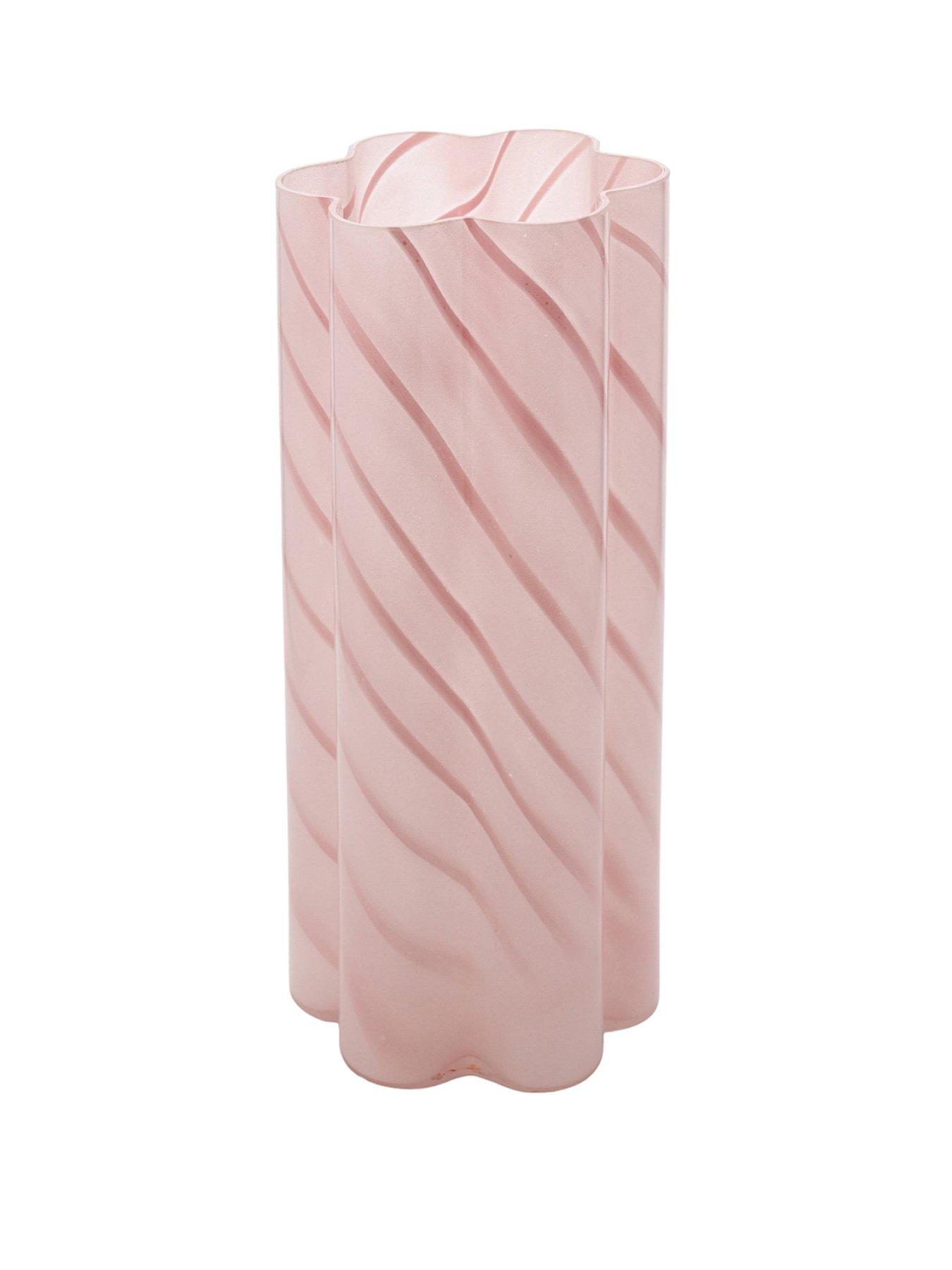 Image 1 of 2 of Hestia Hestia Pink Swirl Vase