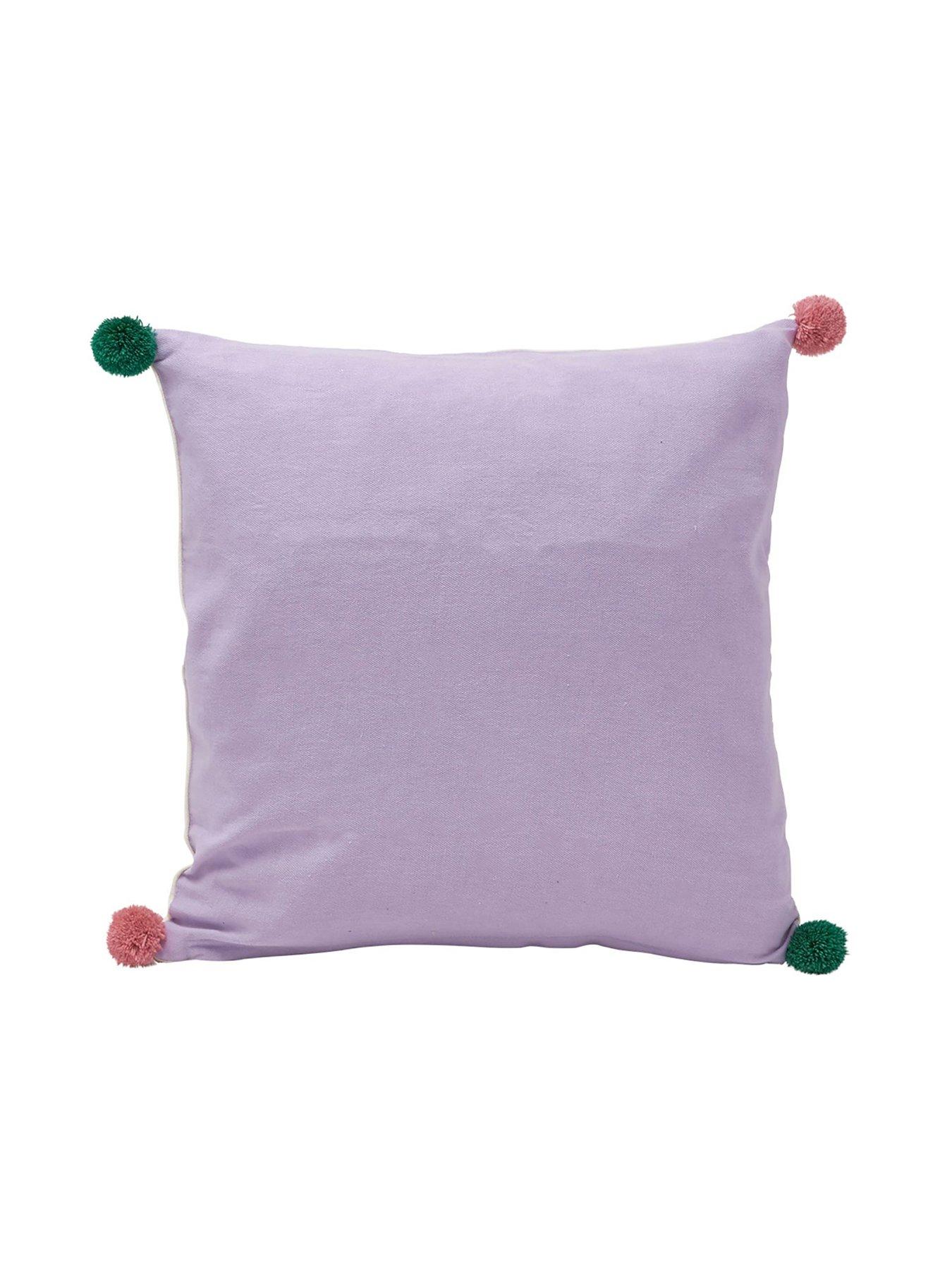 Image 2 of 4 of Hestia Raspberry Blossom Cozy Vibes Only Cushion