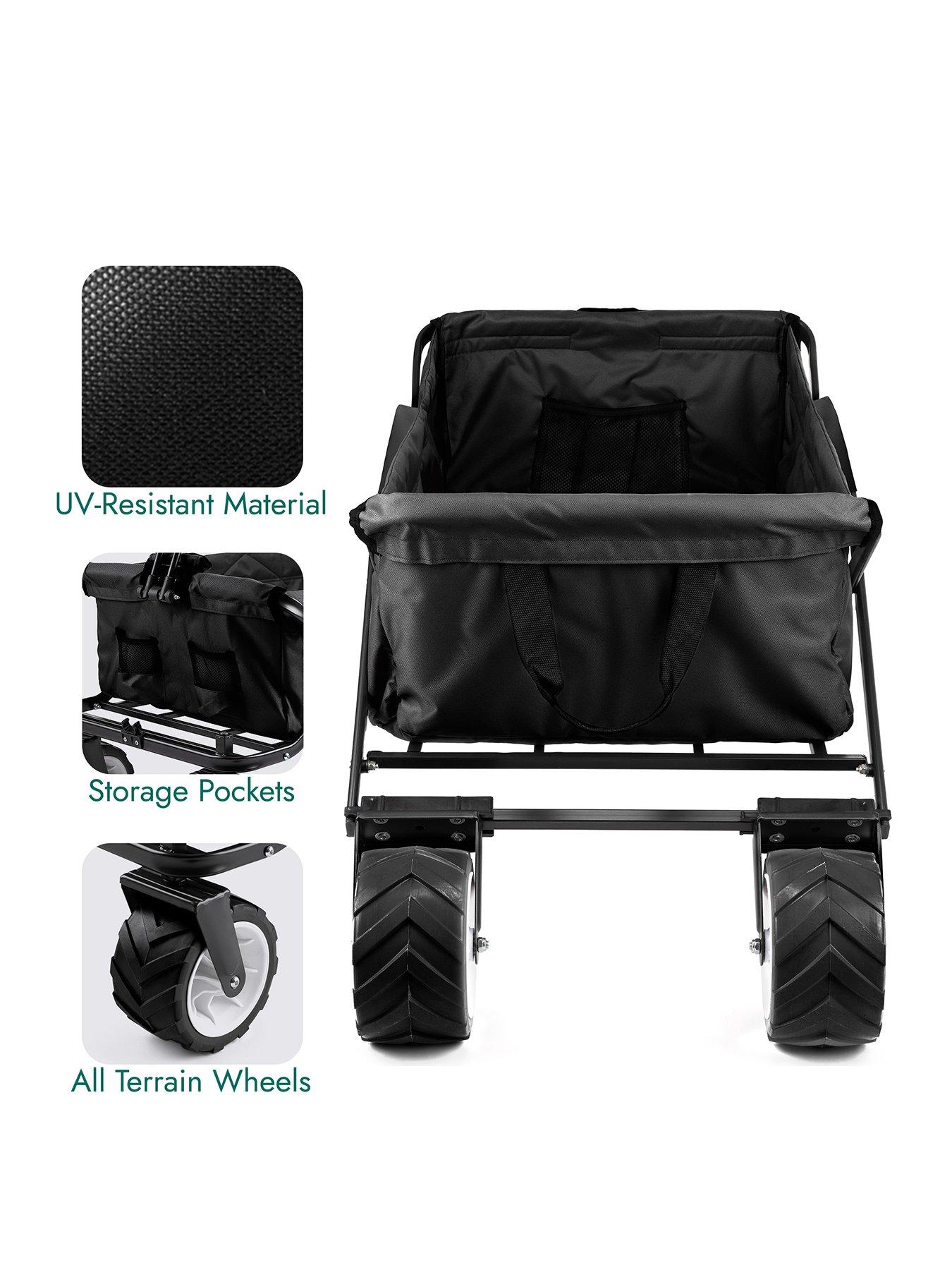 Image 2 of 6 of Trail Folding Beach Trolley Wagon