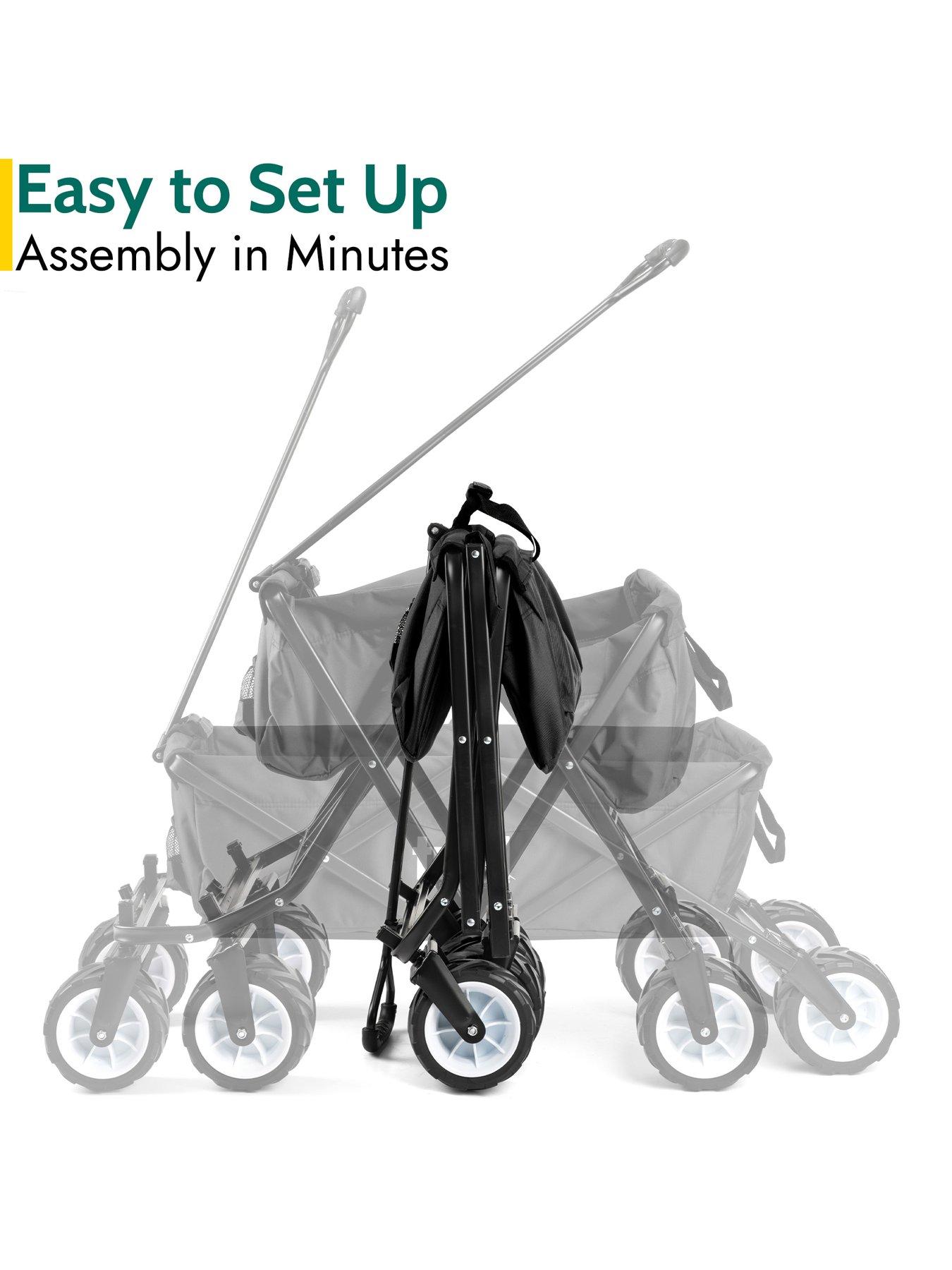 Image 3 of 6 of Trail Folding Beach Trolley Wagon