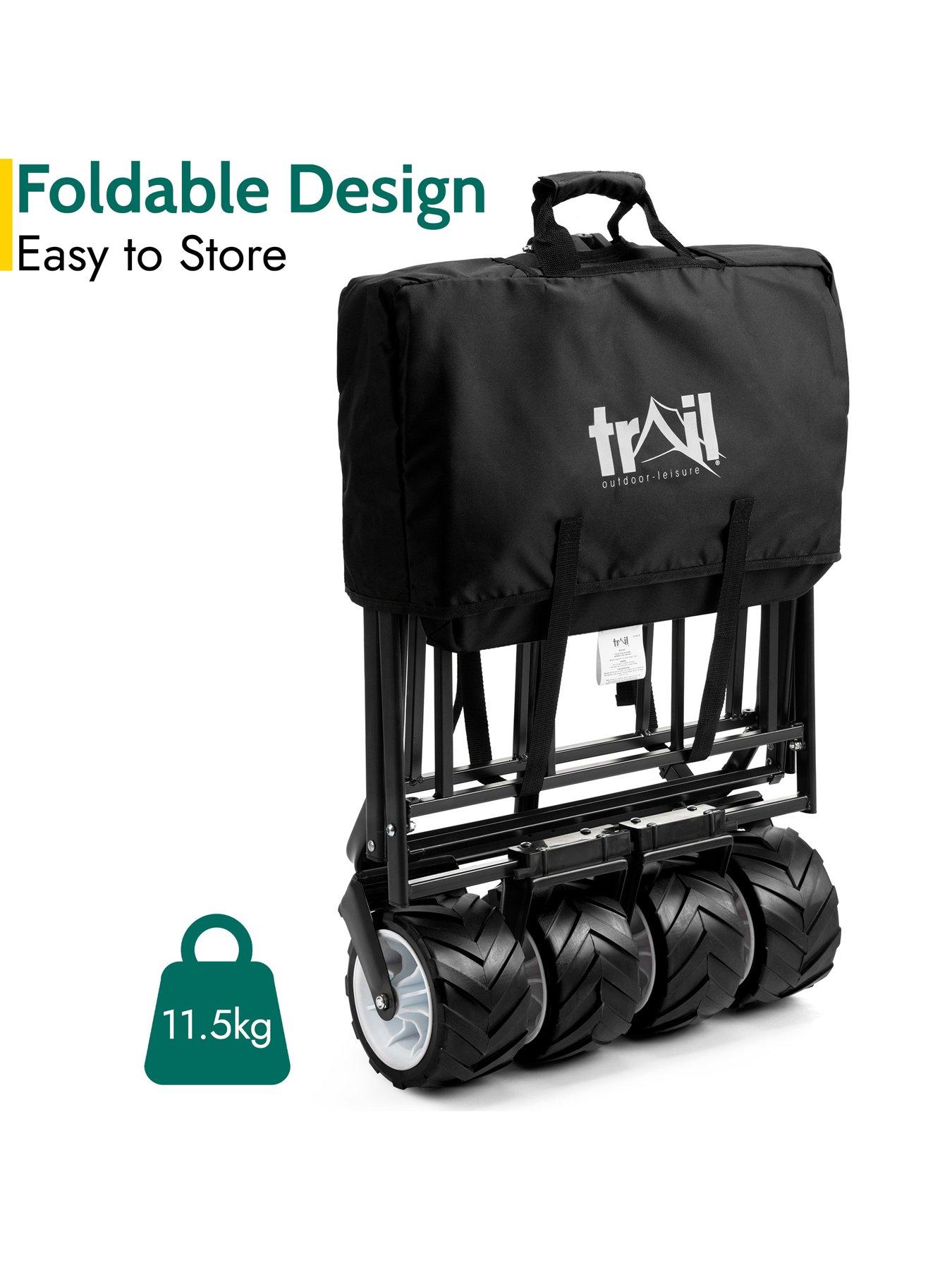 Image 4 of 6 of Trail Folding Beach Trolley Wagon