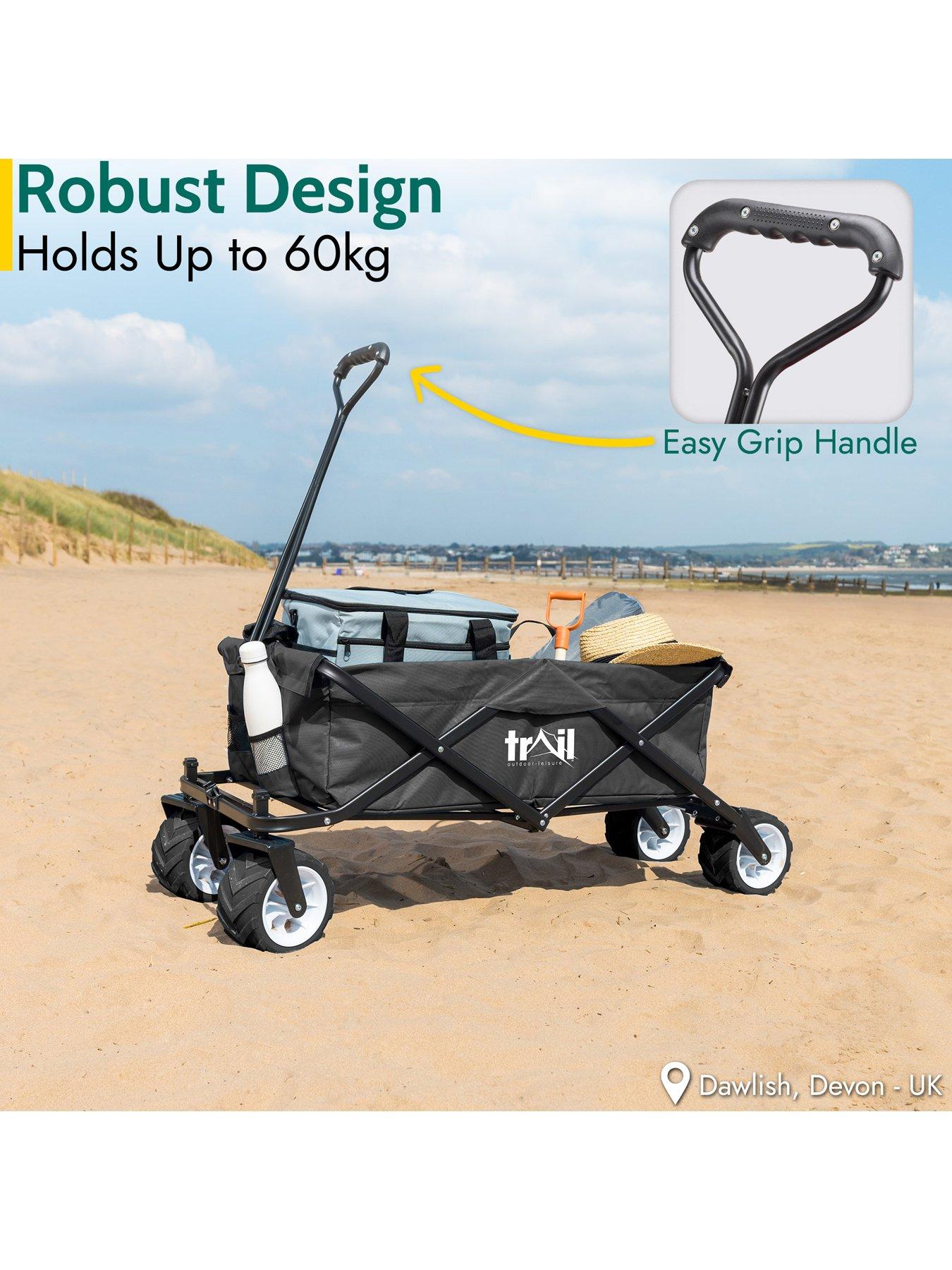 Image 6 of 6 of Trail Folding Beach Trolley Wagon