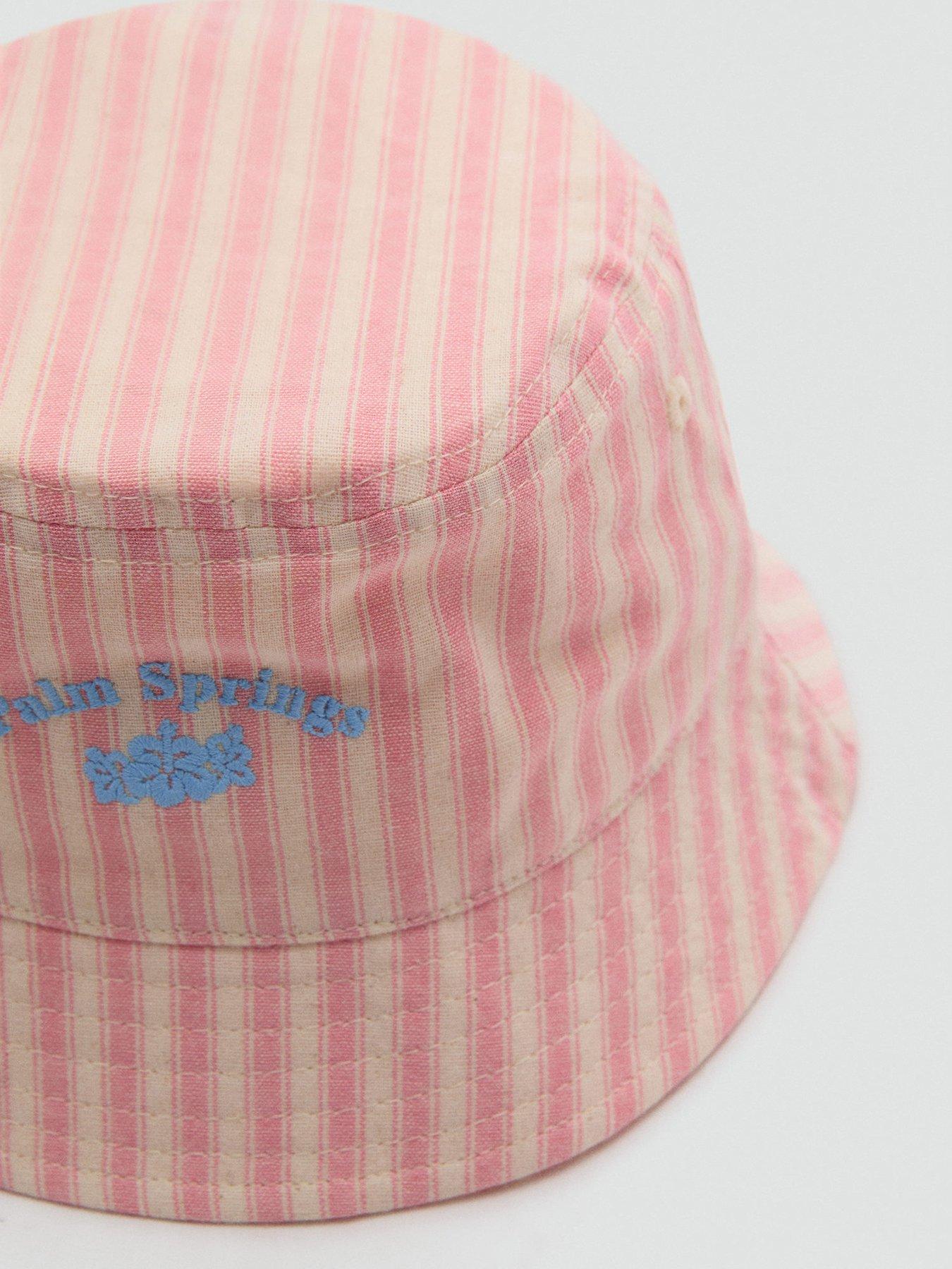 mango-younger-girls-candy-stripe-bucket-hat-pinkback