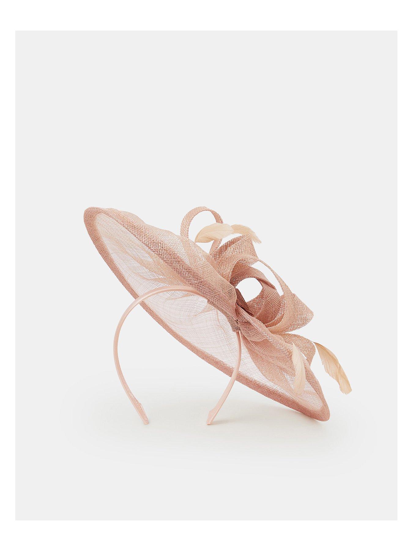 Image 3 of 4 of Accessorize Penelope Bow Band - Pale - Pink