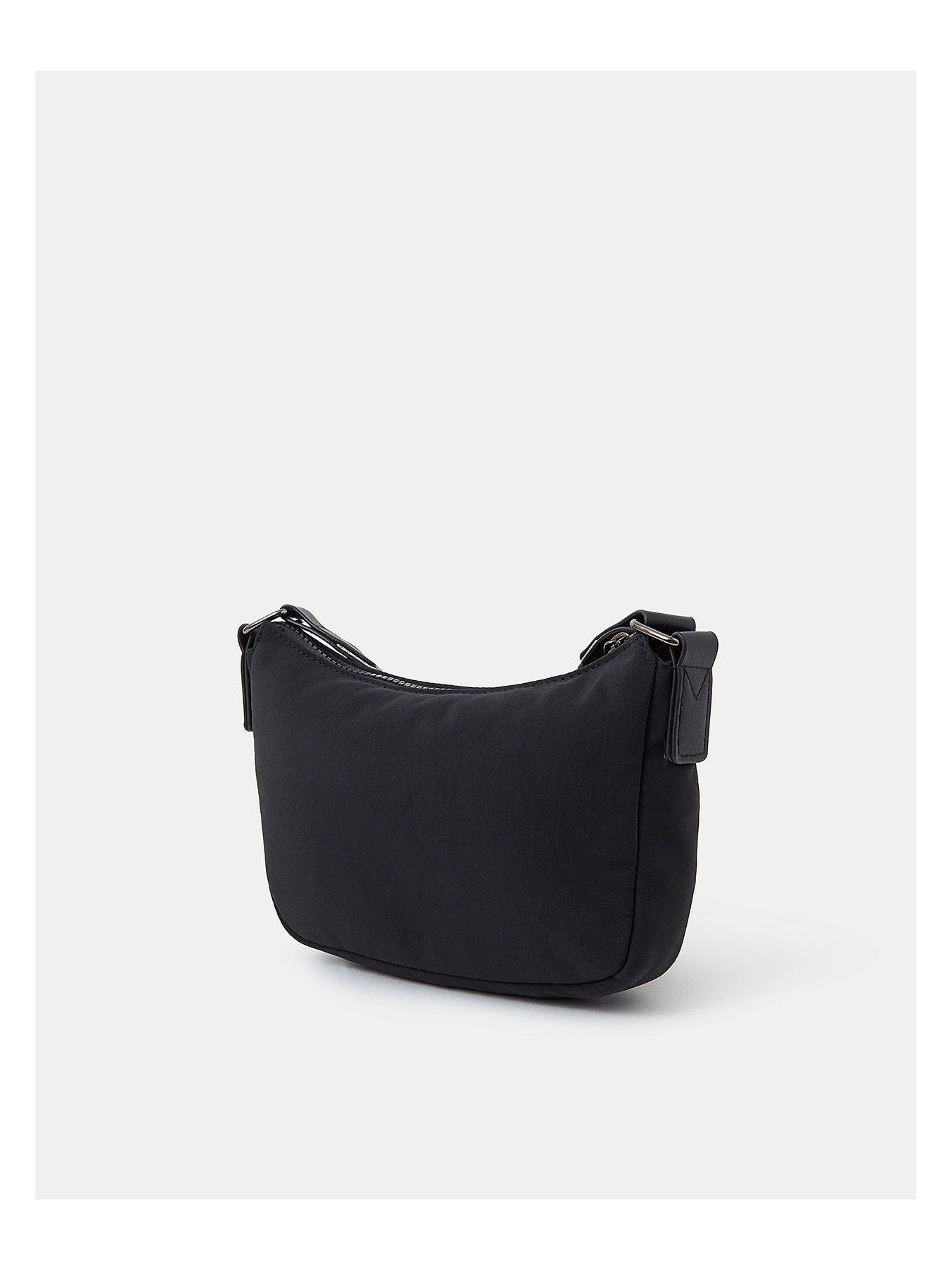 Image 3 of 5 of Accessorize Nylon Travel Crossbody - Black