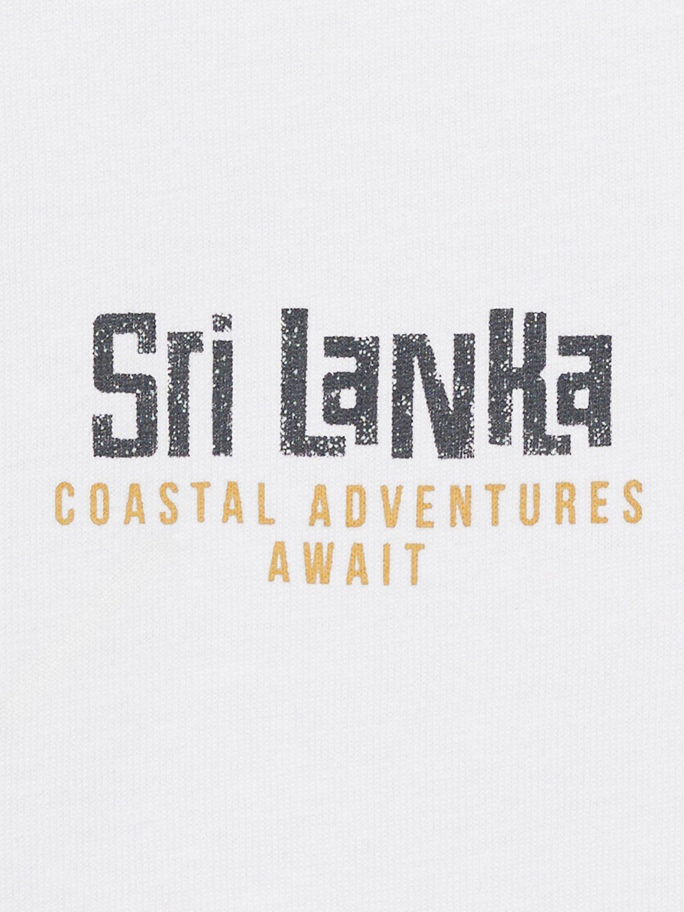 Image 4 of 4 of Mango Boys Sri Lanka Short Sleeve T-Shirt - Light Cream