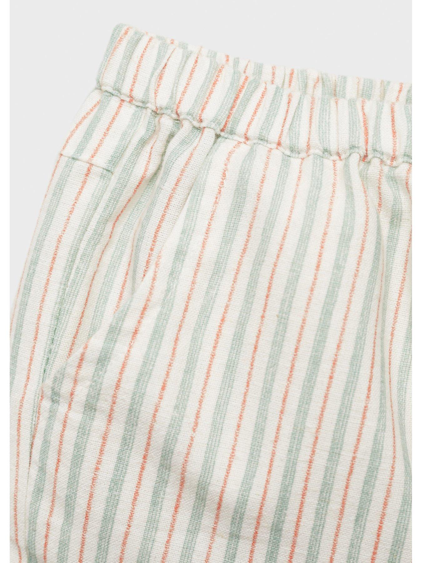 mango-baby-unisex-stripe-shorts-light-creamdetail