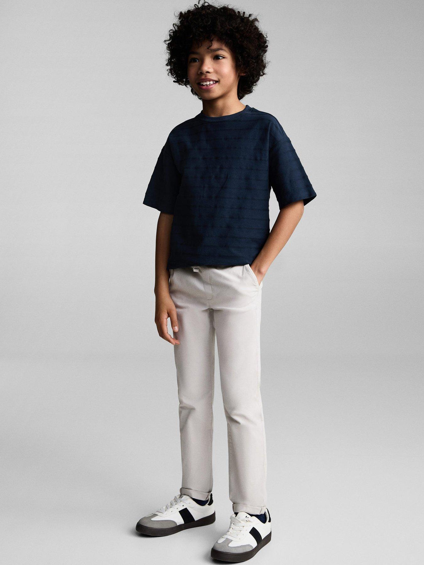 mango-boys-textured-stripe-short-sleeve-t-shirt-navystillFront