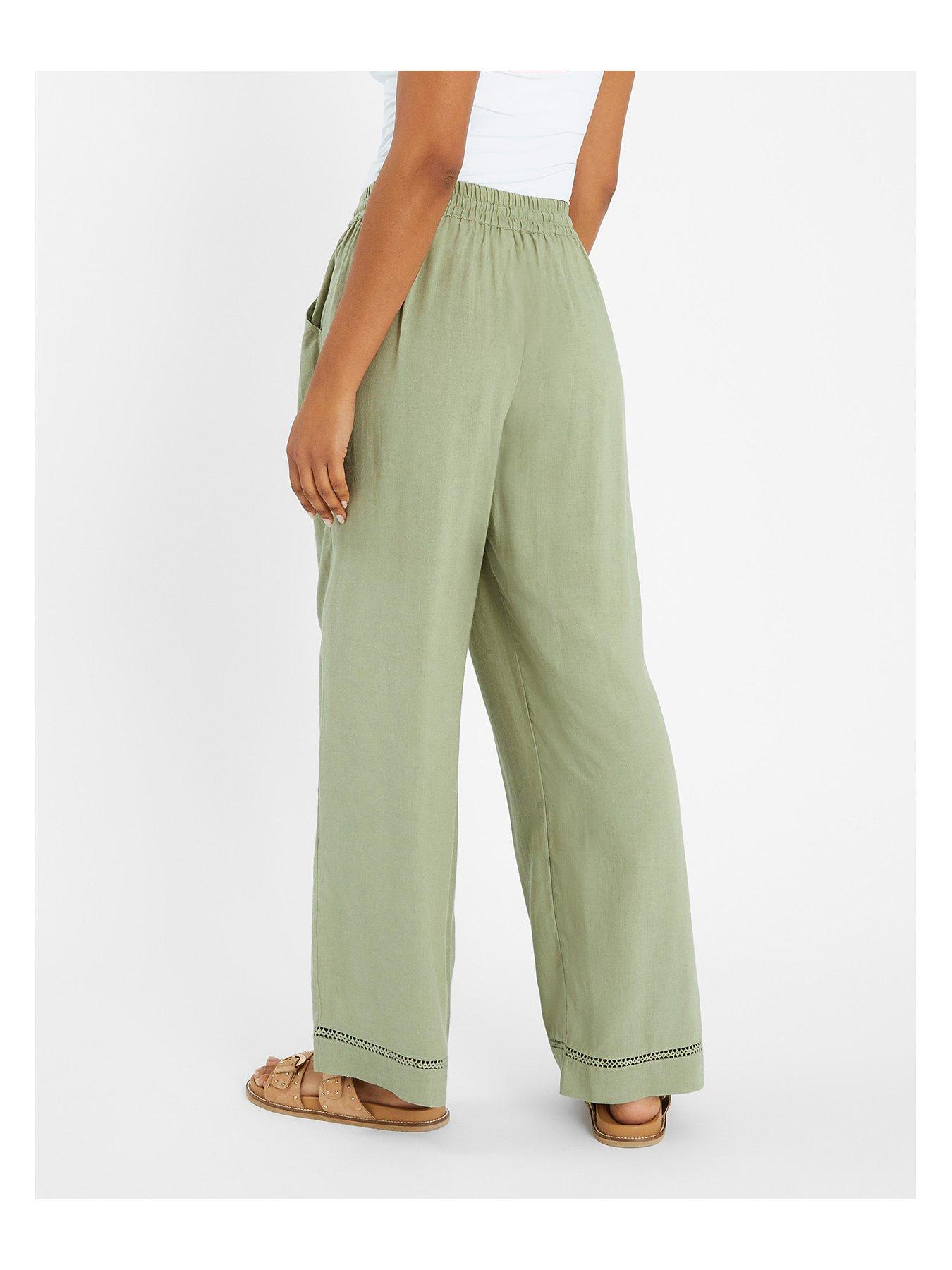 accessorize-wide-leg-beach-trousers-greenstillFront