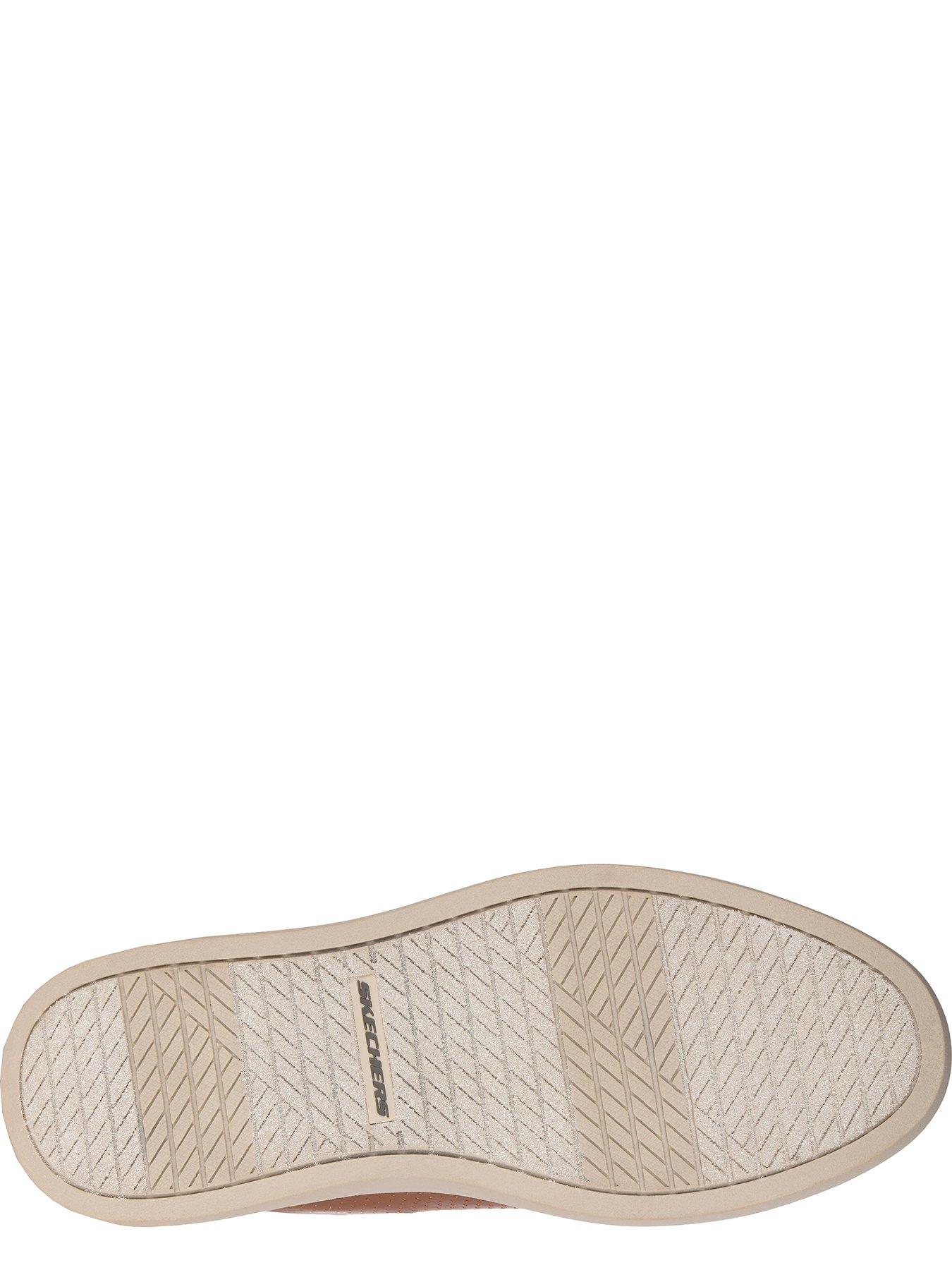 skechers-owen-slip--ins-perforated-bungee-trainers--browndetail