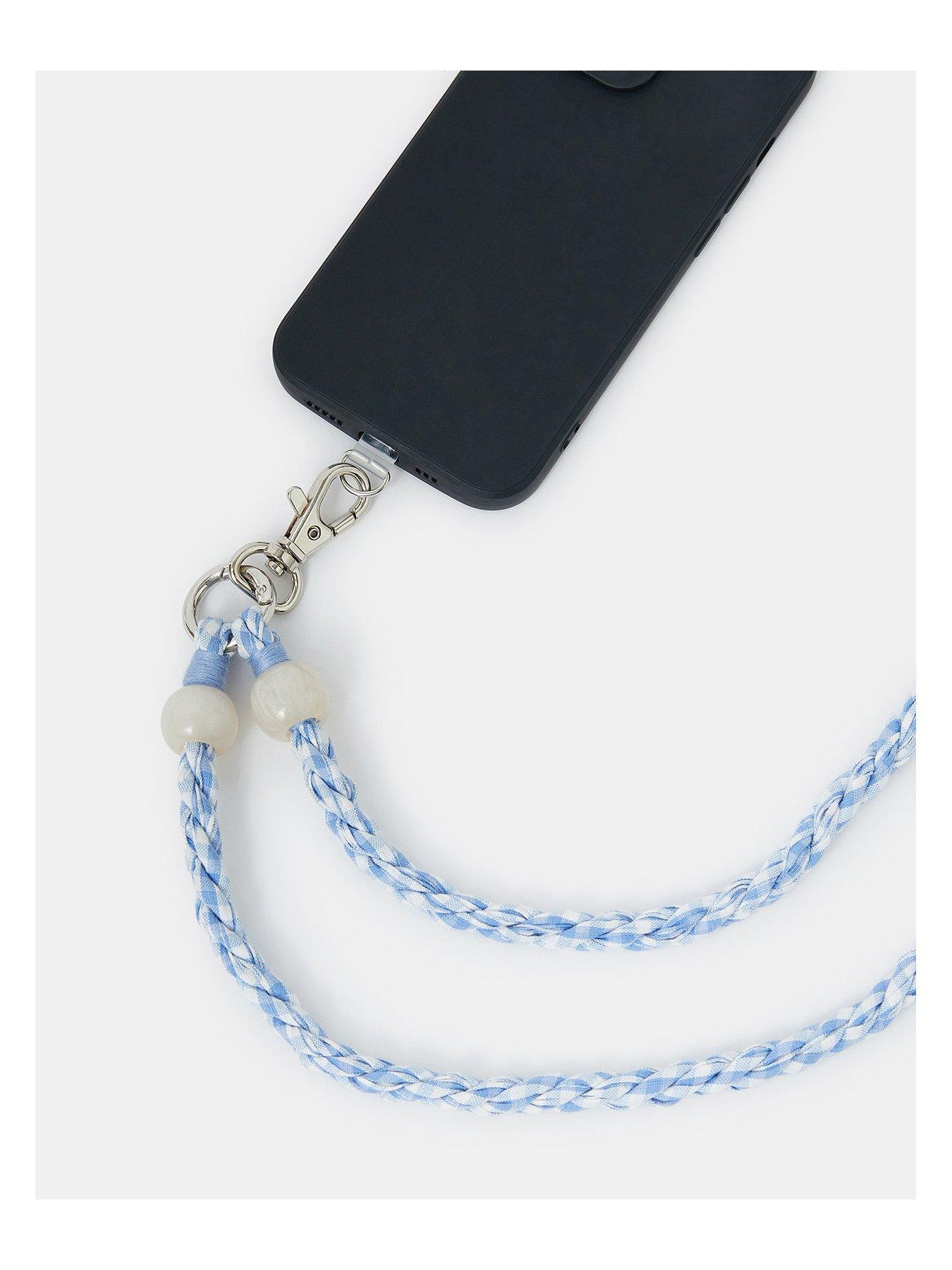 accessorize-gingham-twisted-phone-strap-blueback