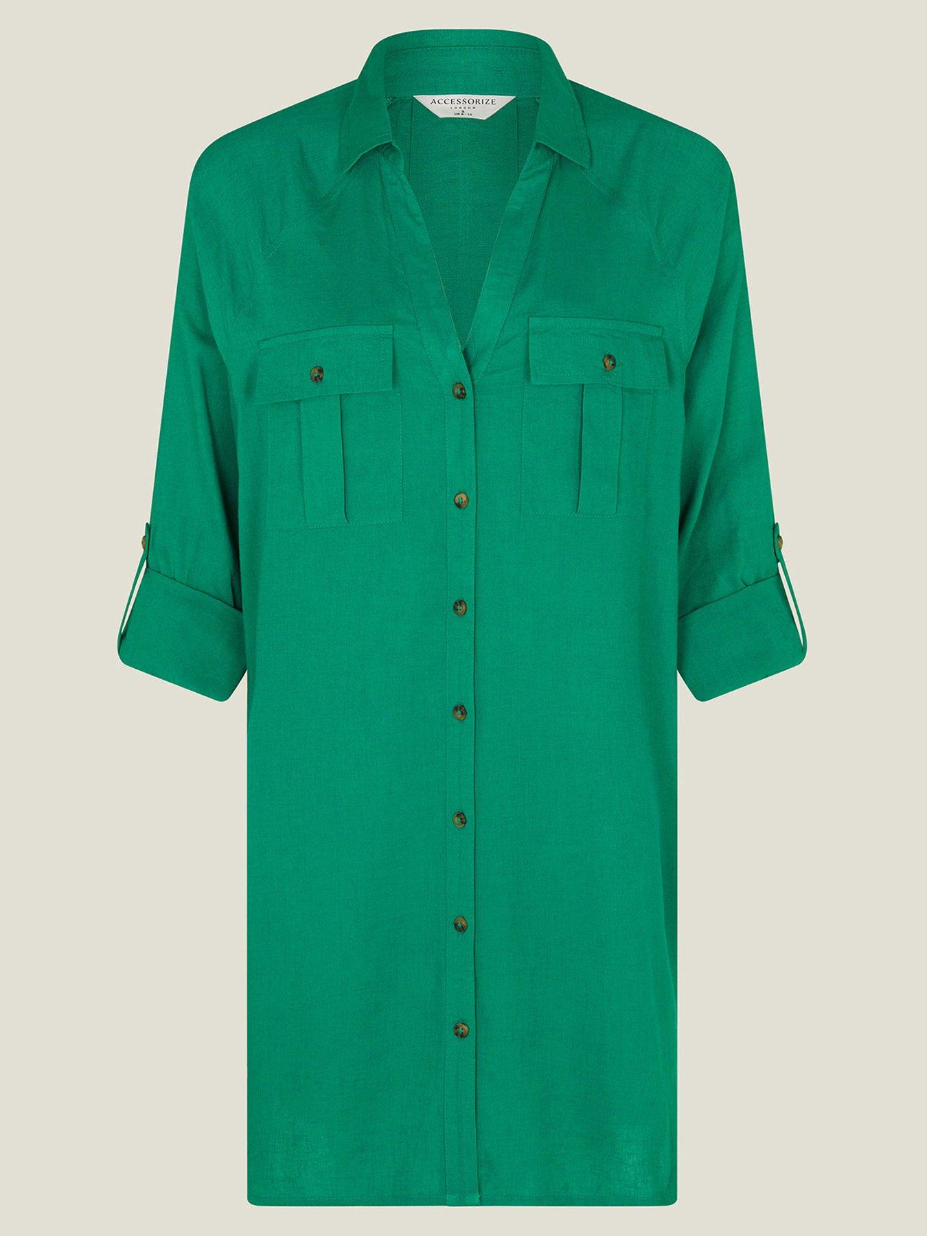 accessorize-long-sleeve-beach-cover-up-shirt-greenback
