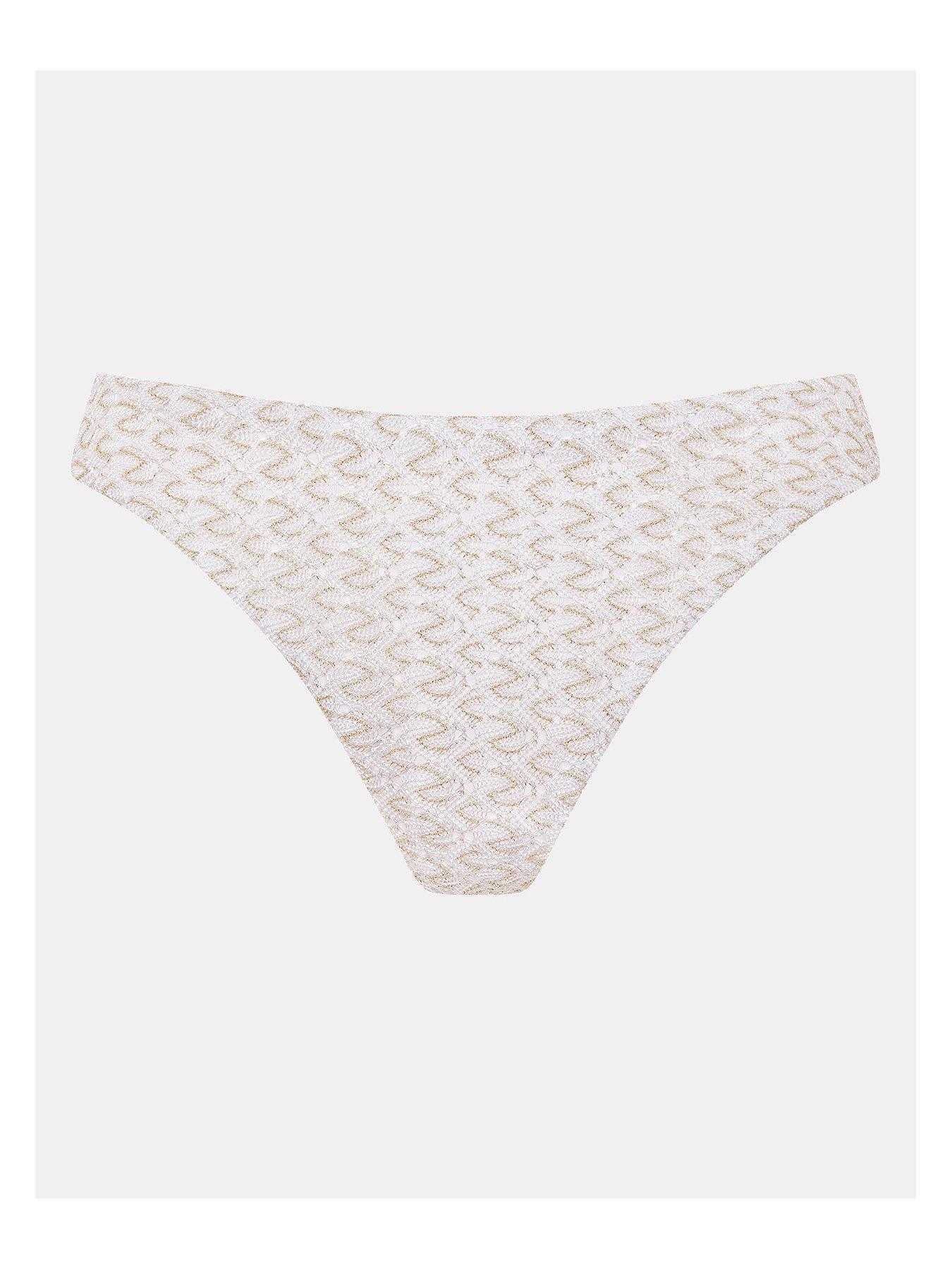 Image 3 of 4 of Accessorize Grochet Pant - Gold