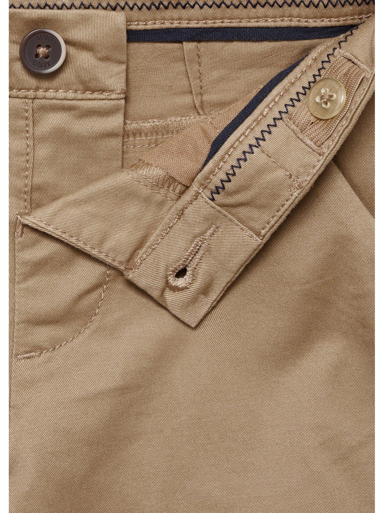 Image 5 of 5 of Mango Younger Boys Bermuda Shorts - Beige