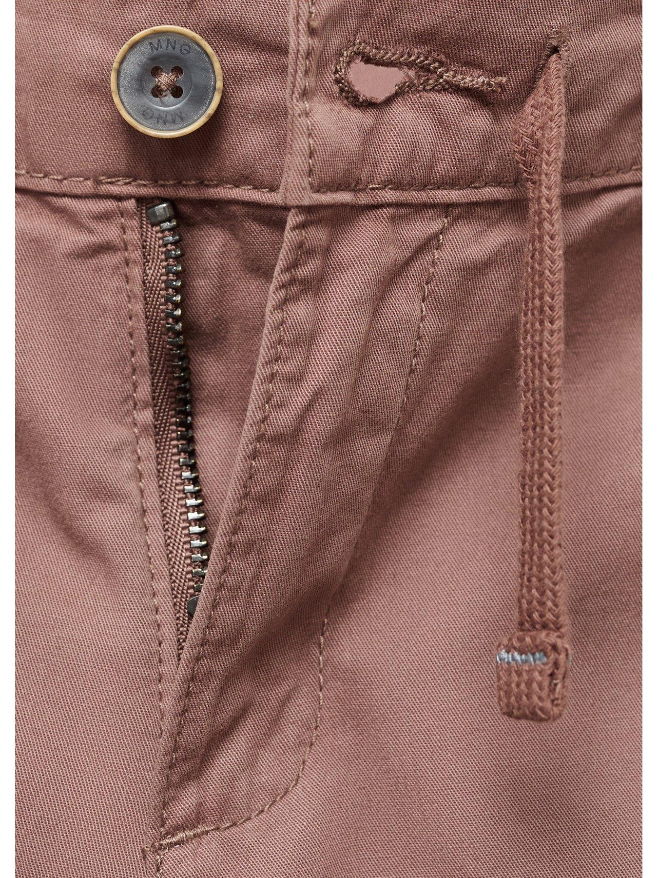 Image 4 of 5 of Mango Boys Bermuda Shorts - Red