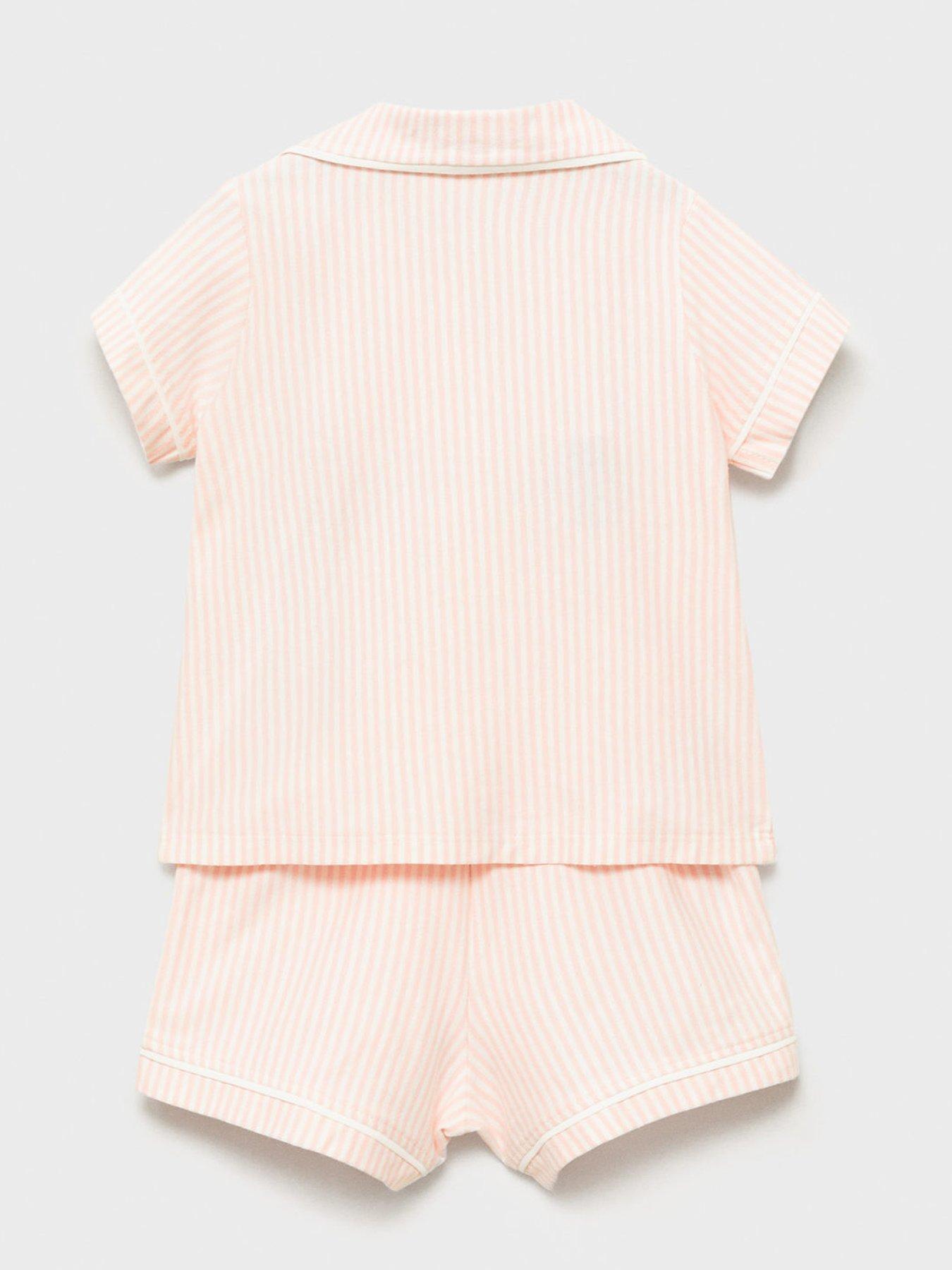 mango-younger-girls-stripe-button-through-short-pyjamas-pinkback