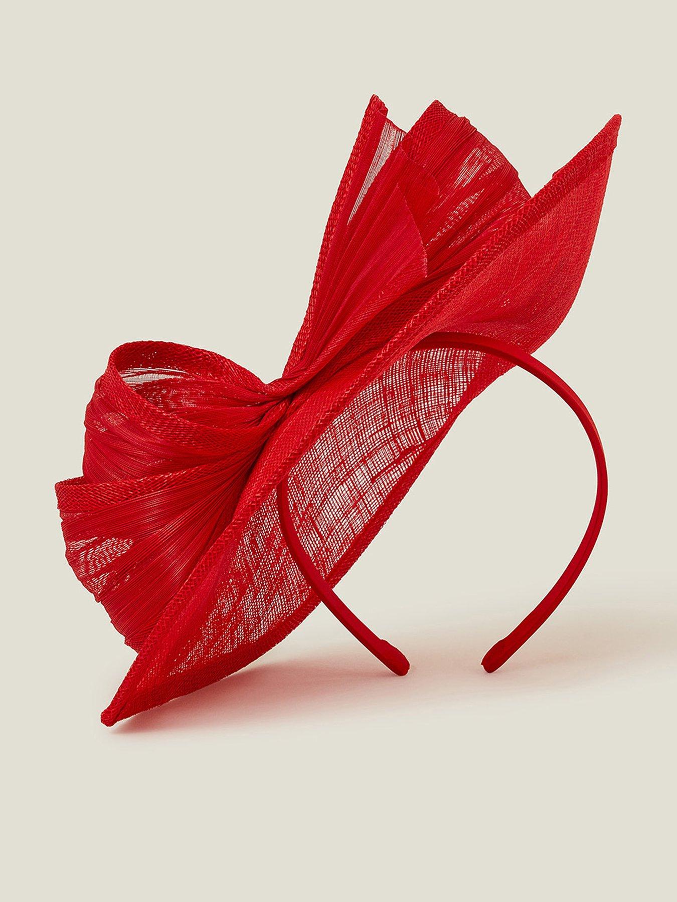 Image 1 of 4 of Accessorize Tia Teardrop - Red