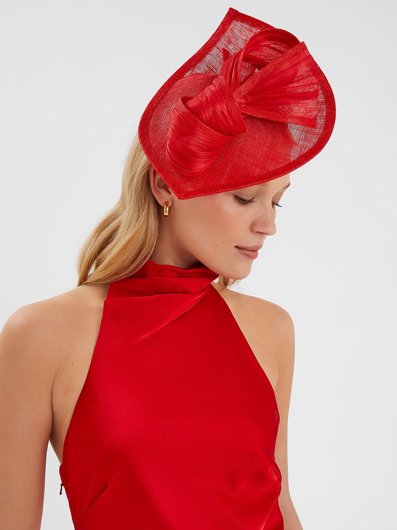Image 2 of 4 of Accessorize Tia Teardrop - Red
