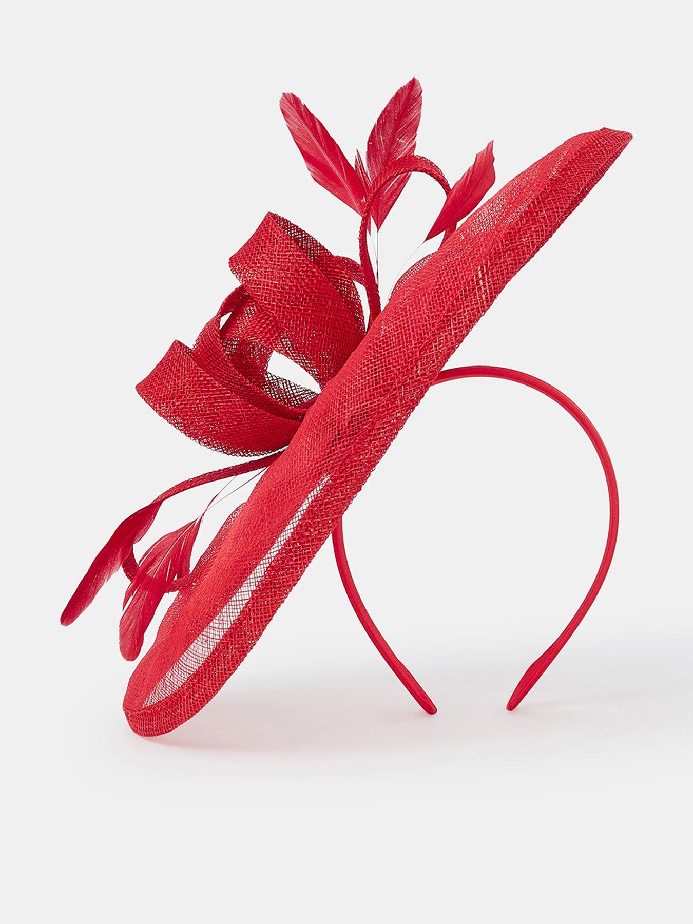 Accessorize Penelope Bow Band - Red