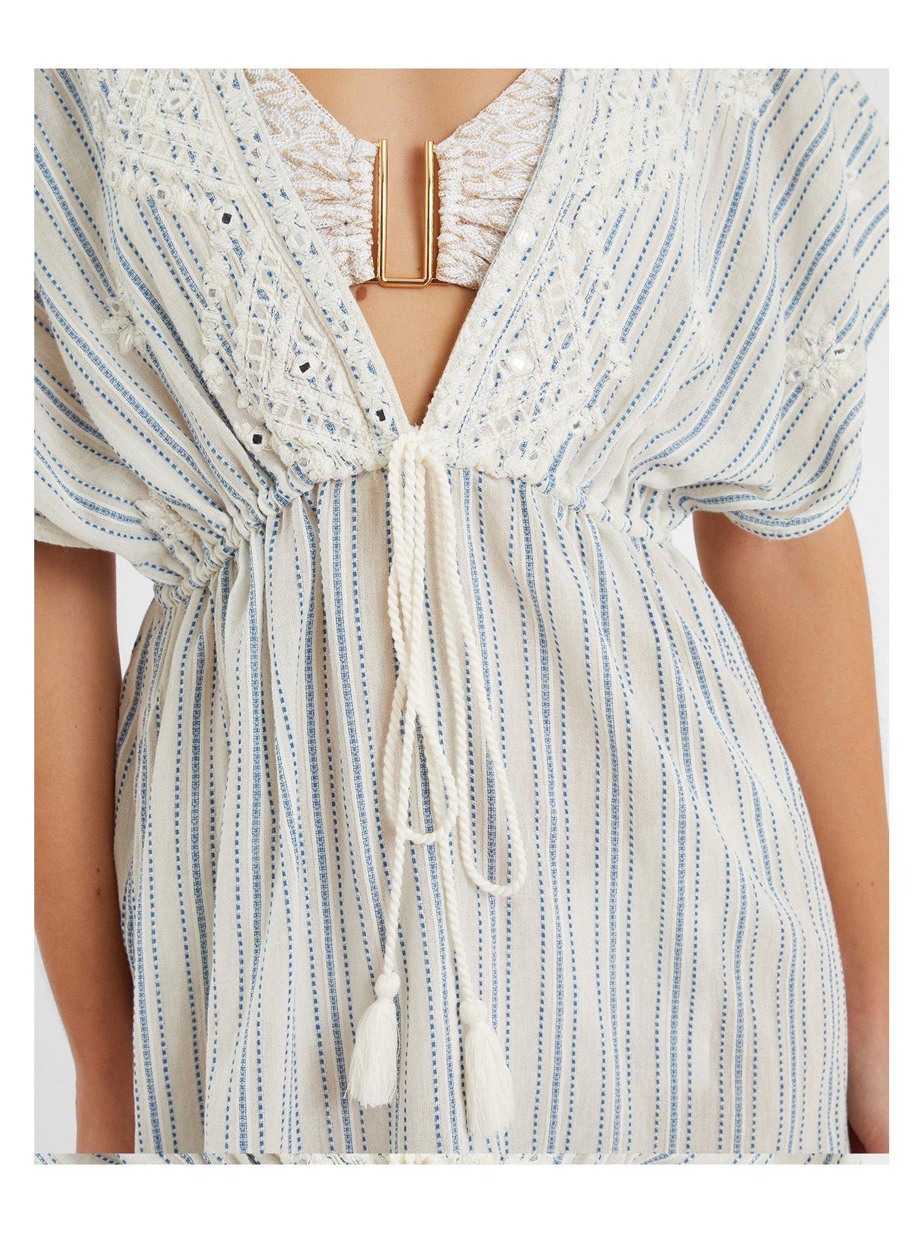 accessorize-stripe-emb-kaftan-blueoutfit