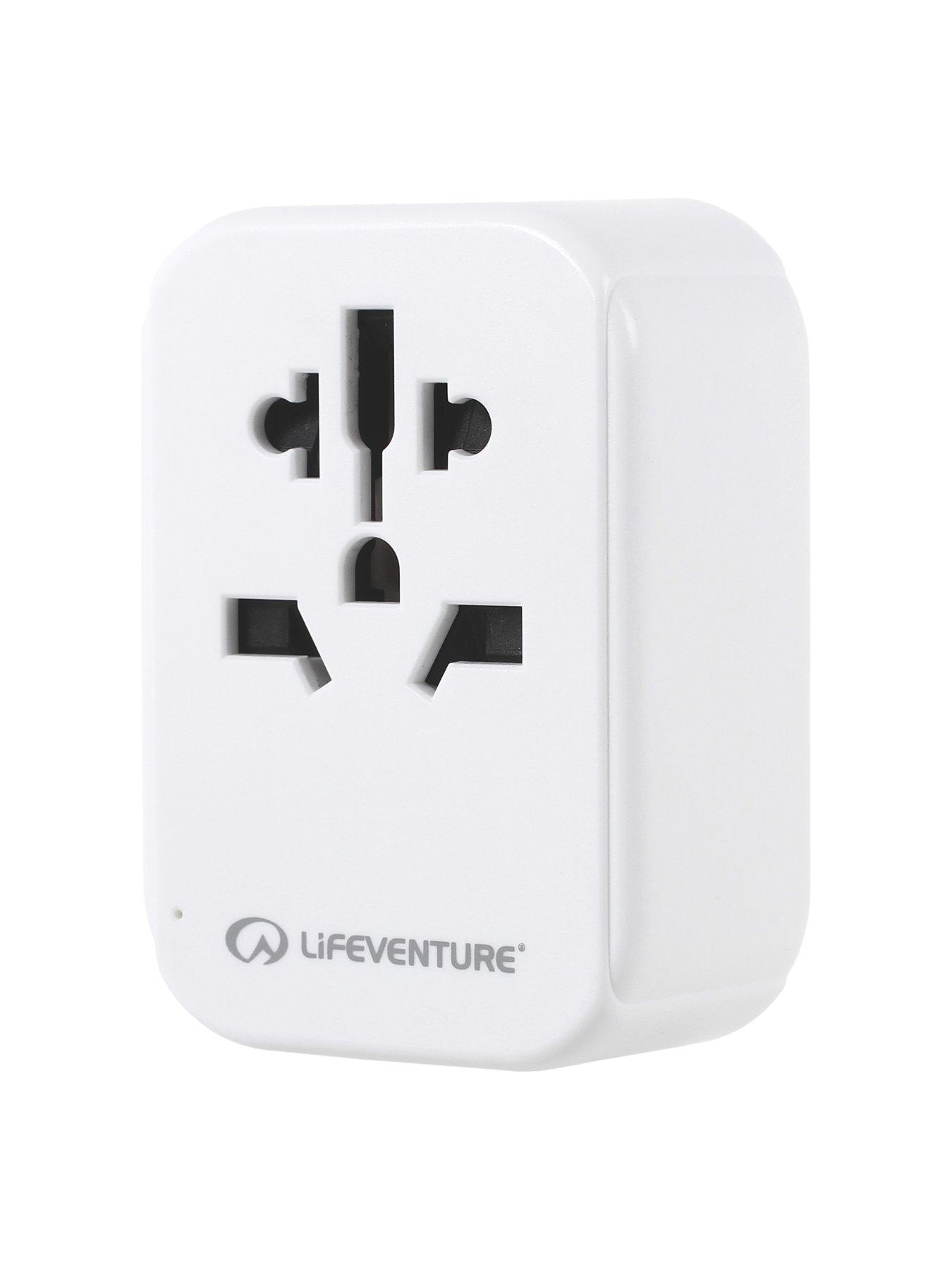 Image 3 of 7 of Lifeventure European Travel Adaptor with USB + USB C