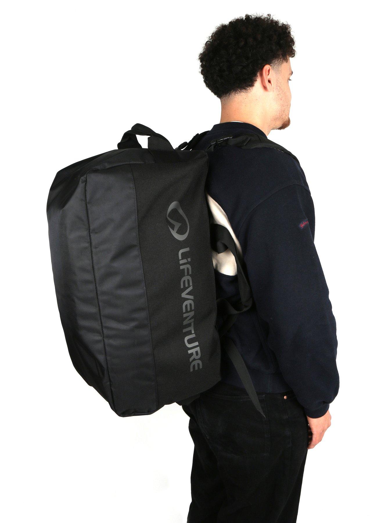 Image 4 of 6 of Lifeventure Expedition Cargo Duffle -&nbsp;50 Litre (Black)