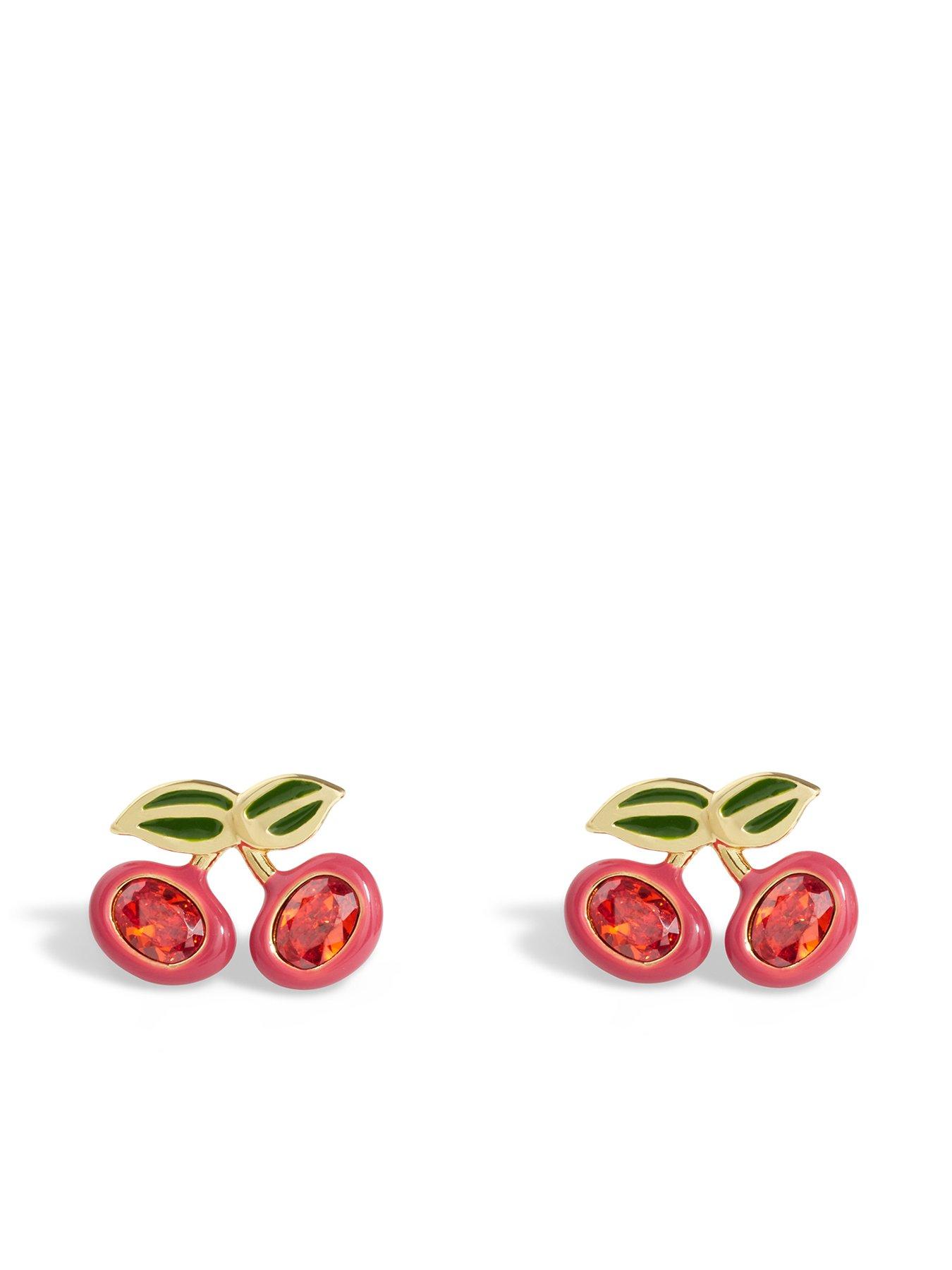 Image of COACH Cherry Stud Earrings