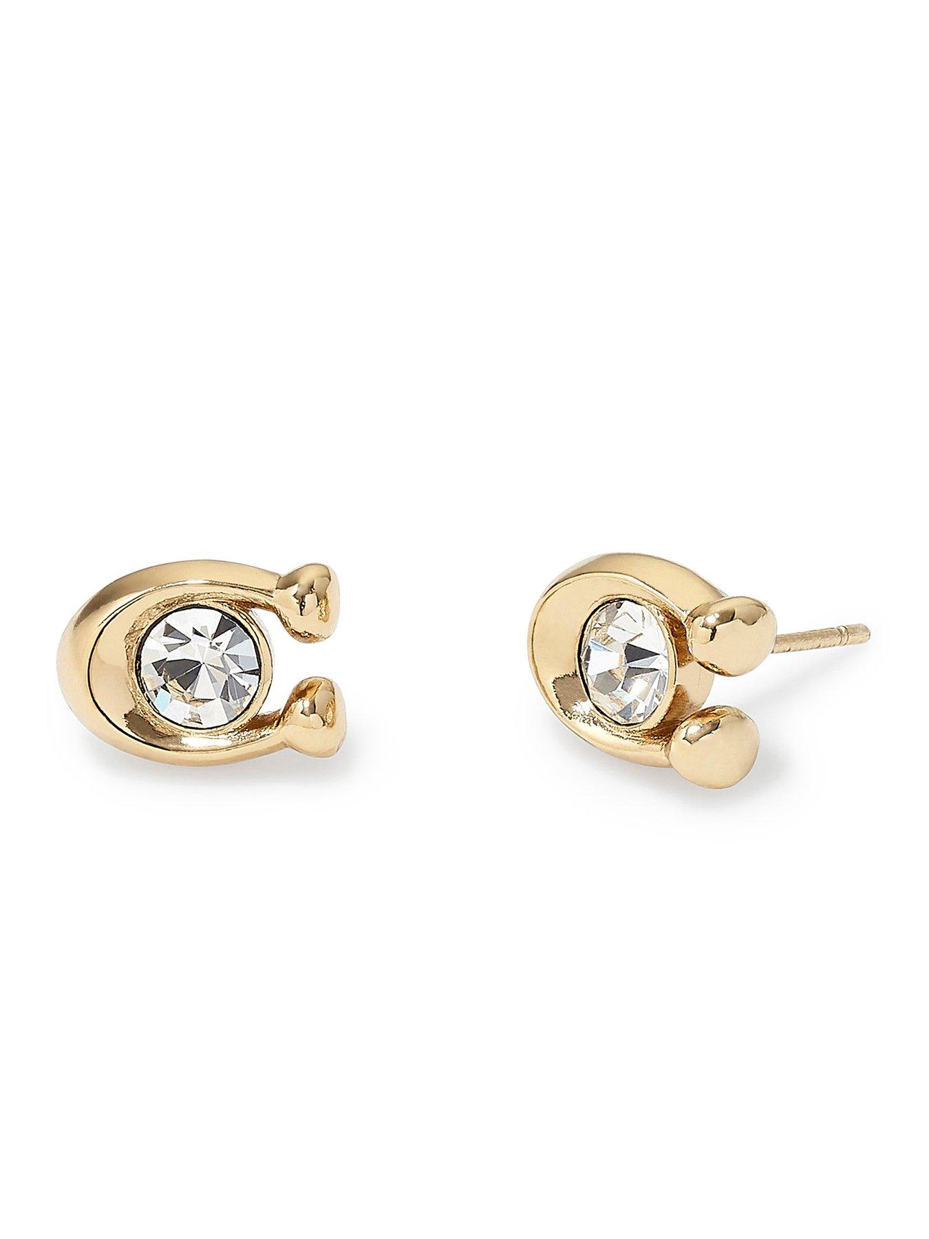 coach-signature-stone-stud-earrings-goldoutfit