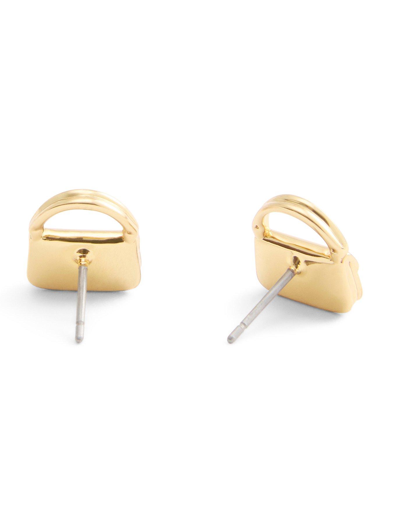 coach-tabby-bag-stud-earrings-goldoutfit