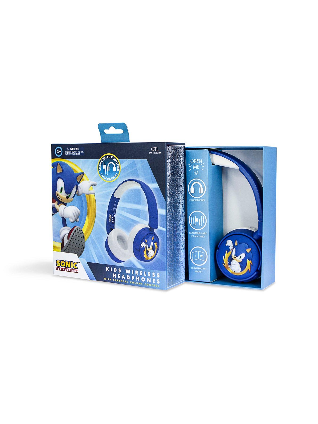 Image 7 of 7 of Sonic the Hedgehog Sonic the Hedgehog Kids Wireless headphones
