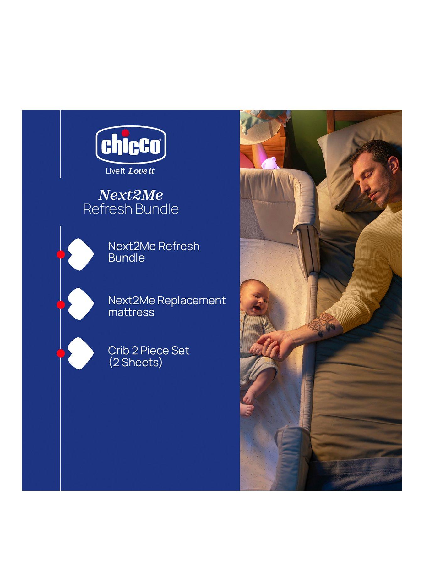 Image 2 of 6 of Chicco Next2Me Crib Refresh Bundle