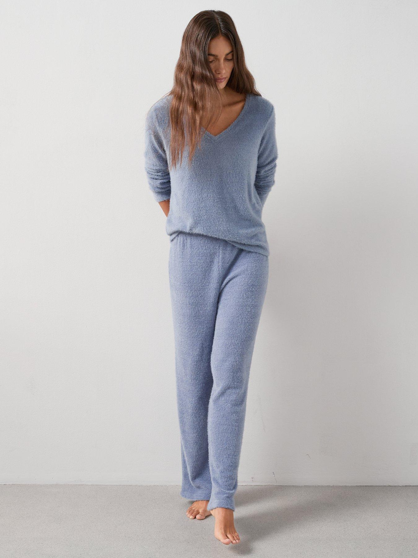 the-very-collection-soft-touch-knit-long-sleeve-top-and-wide-leg-pj-set-blueback