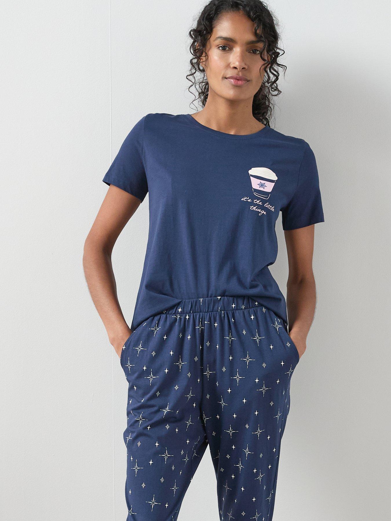 the-very-collection-short-sleeve-coffee-cup-and-jogger-pj-set-navydetail