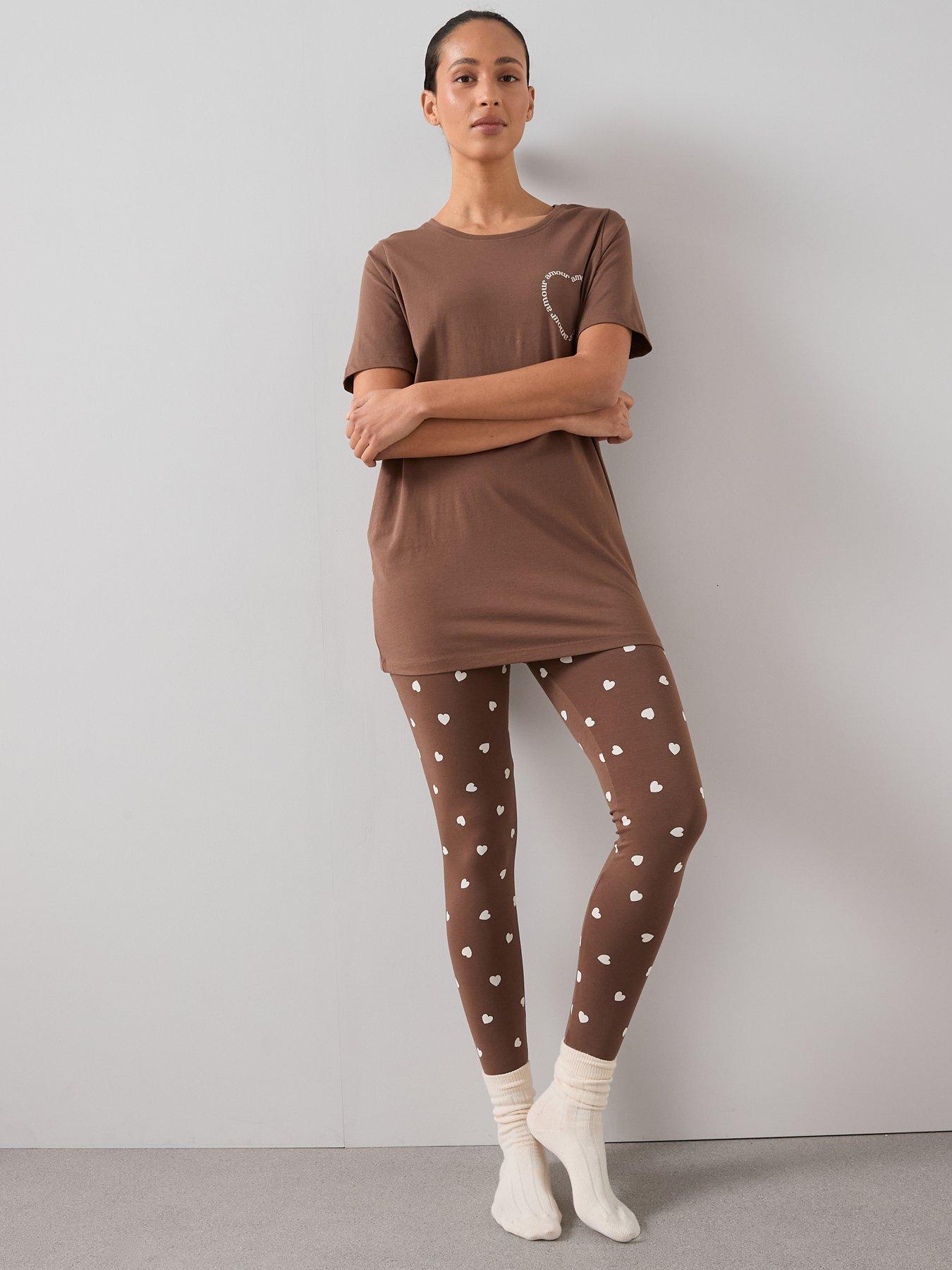 the-very-collection-heart-longline-top-with-legging-pyjama-set-brownback