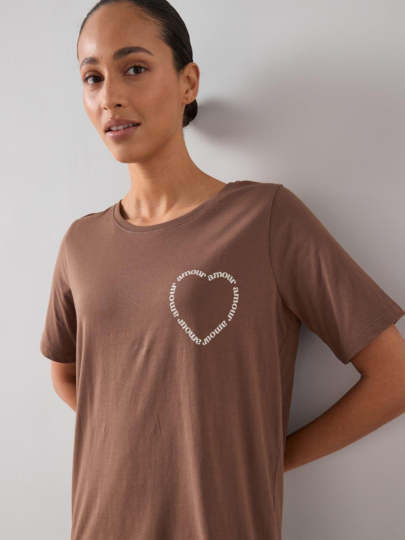 the-very-collection-heart-longline-top-with-legging-pyjama-set-brownoutfit