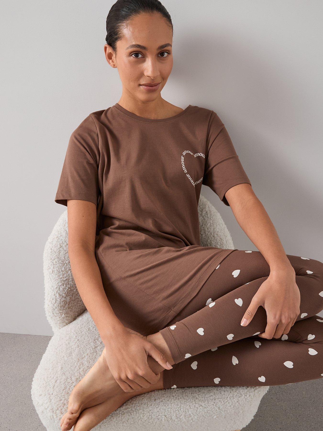 the-very-collection-heart-longline-top-with-legging-pyjama-set-browndetail