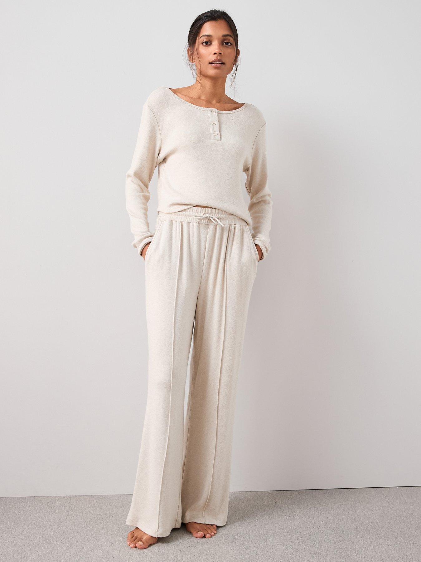 the-very-collection-soft-touch-slouchy-button-ls-top-and-wide-leg-loungewear-set-creamback