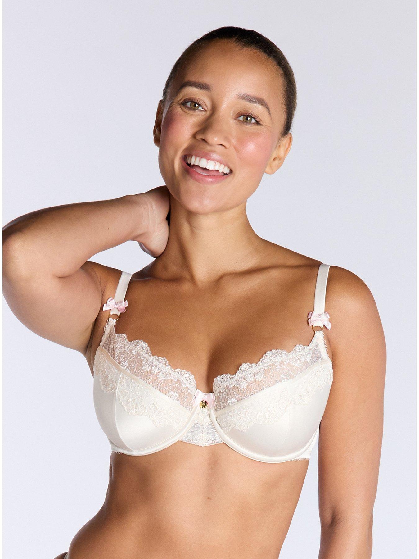 Image 4 of 5 of Boux Avenue Clover Balconette Bra - Ivory