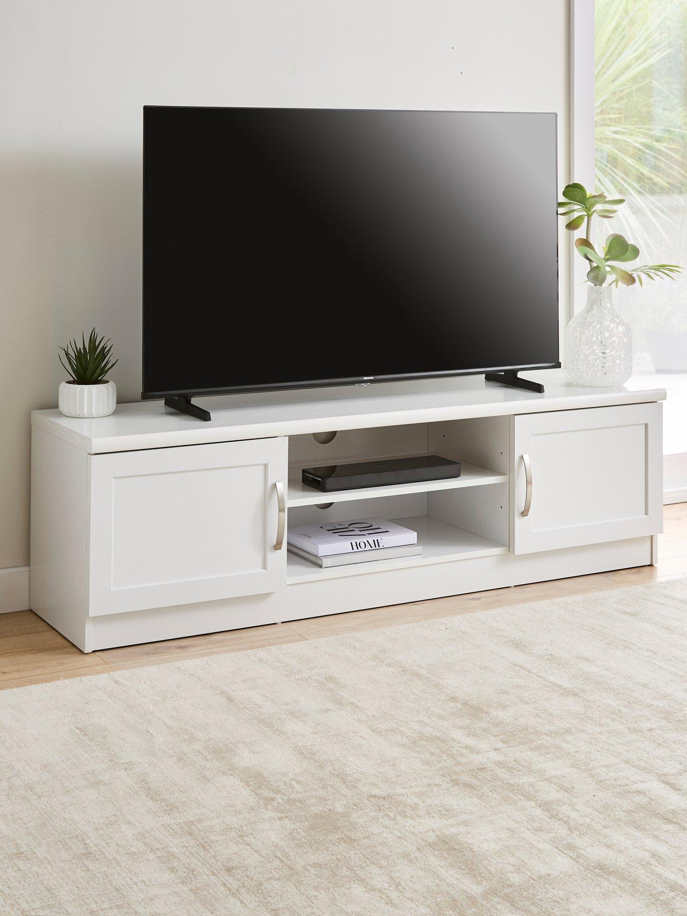 Very Home Camberley TV Unit - fits up to 65 inch - White