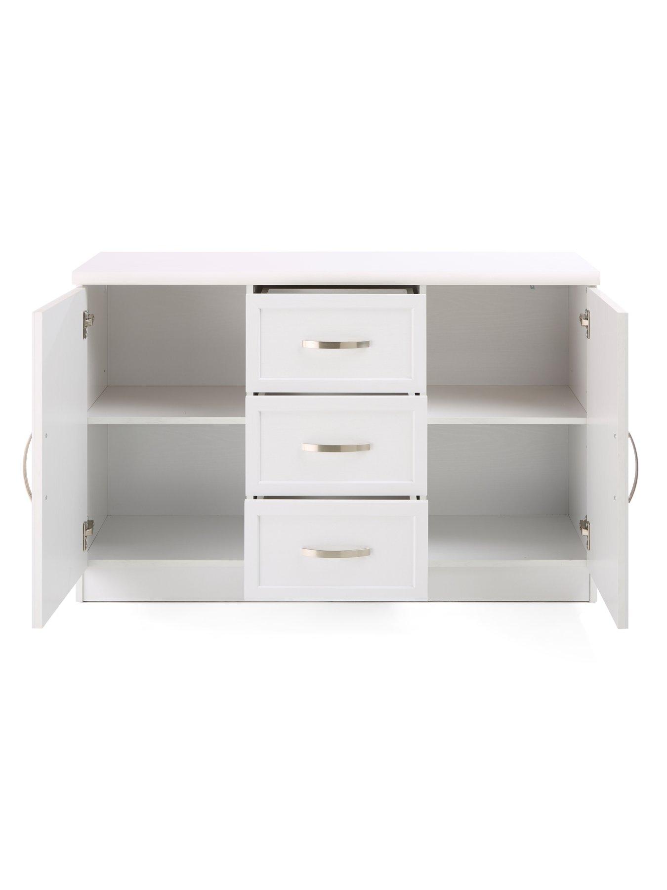 Image 4 of 7 of The Very Collection Camberley Sideboard - White