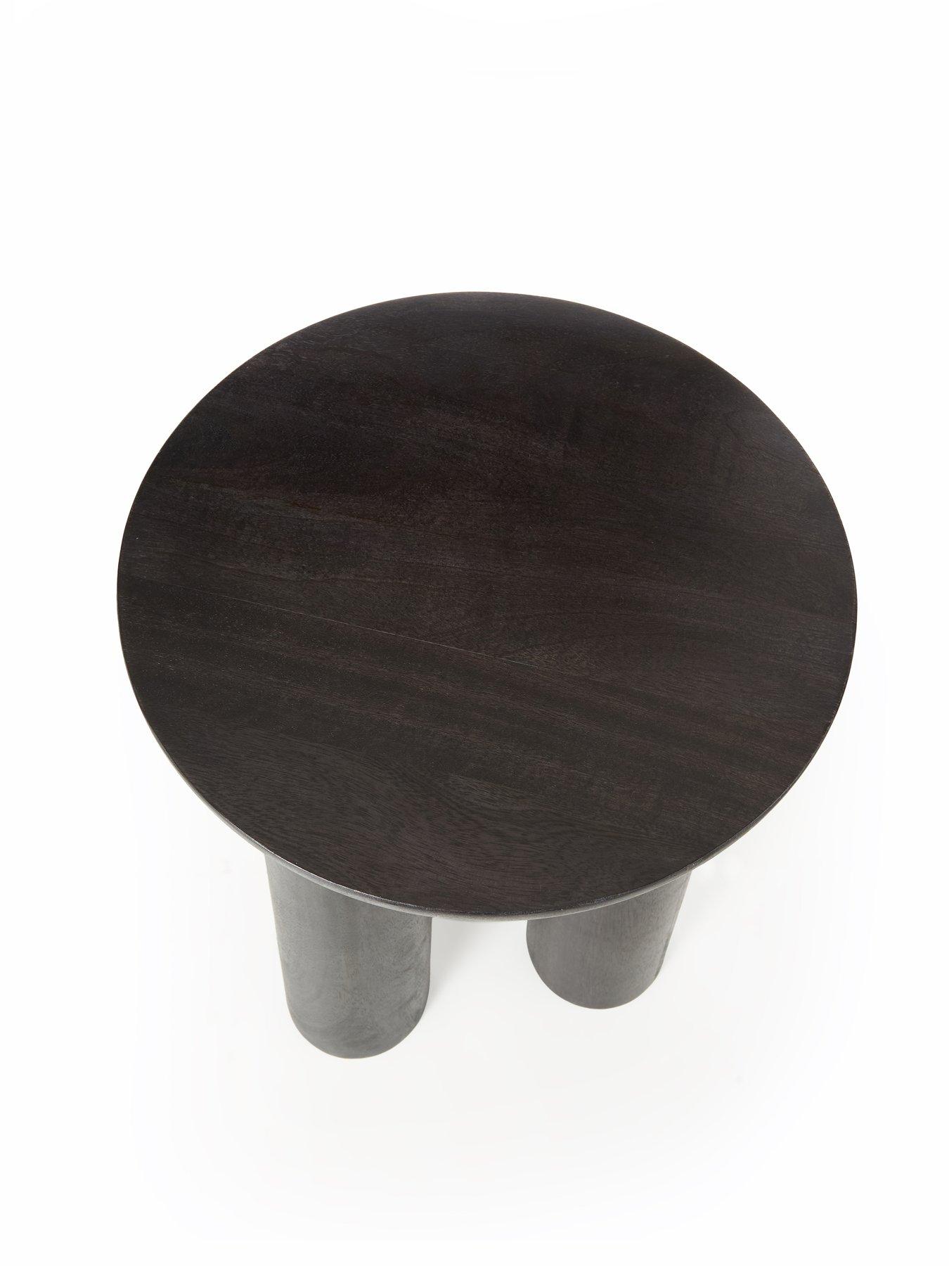Image 4 of 5 of The Very Collection Lora Ready Assembled&nbsp;Side Table - Black - FSC&reg; Certified