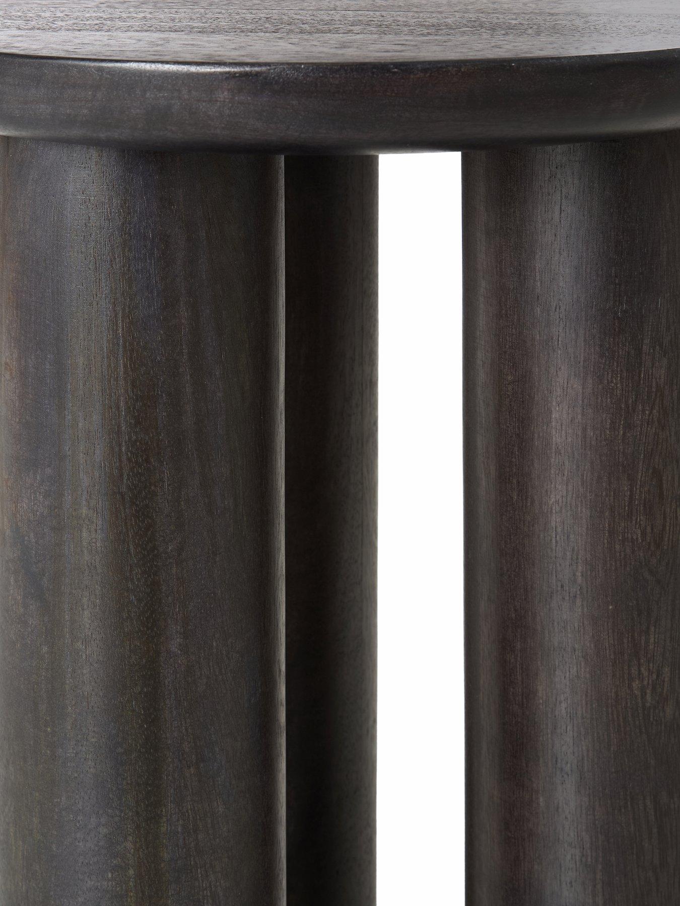 Image 5 of 5 of The Very Collection Lora Ready Assembled&nbsp;Side Table - Black - FSC&reg; Certified