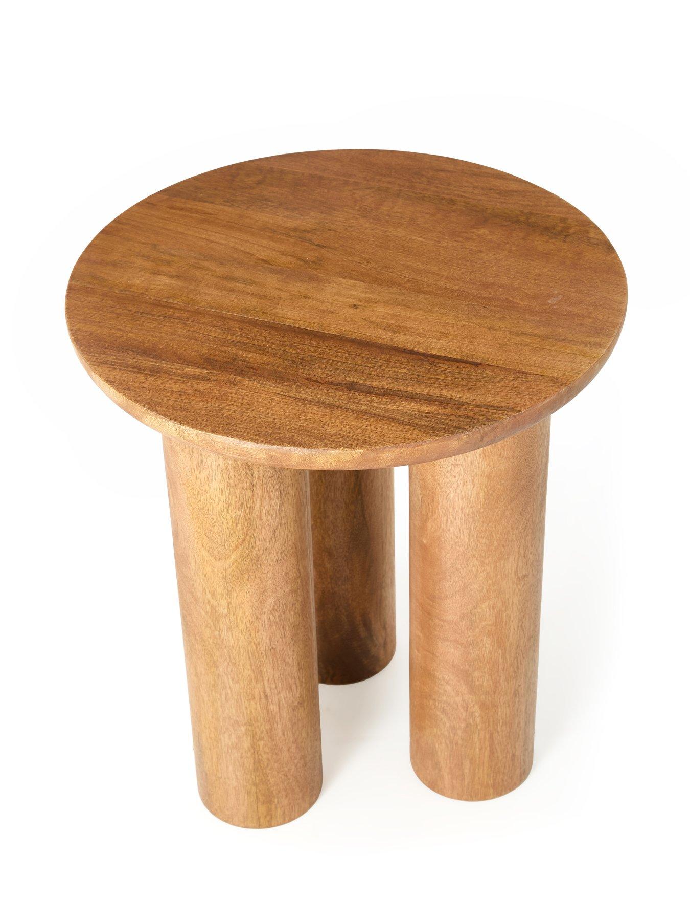 Image 3 of 5 of The Very Collection Lora Ready Assembled Side Table - Walnut - FSC&reg; Certified