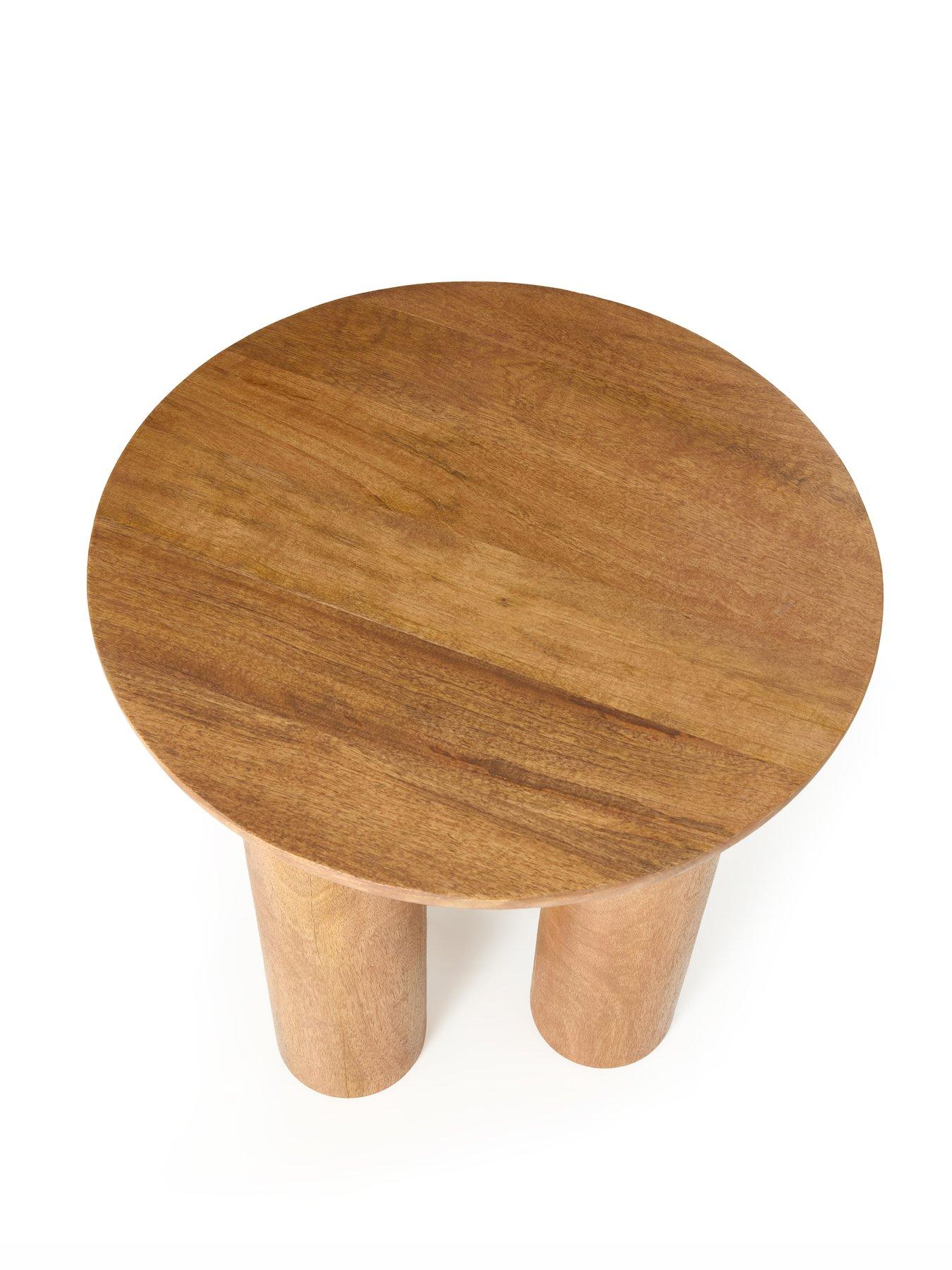 Image 4 of 5 of The Very Collection Lora Ready Assembled Side Table - Walnut - FSC&reg; Certified