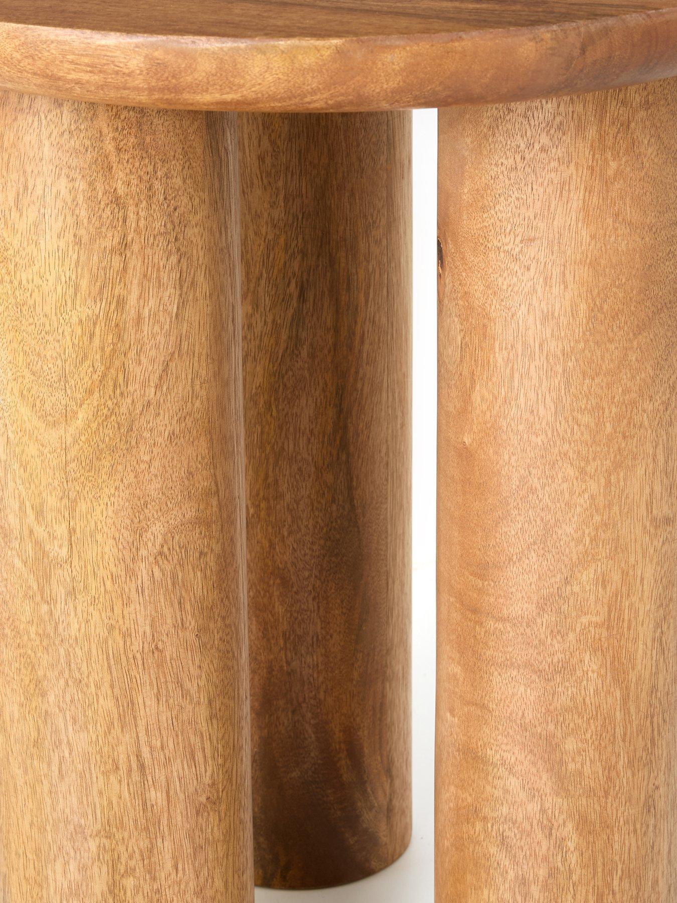 Image 5 of 5 of The Very Collection Lora Ready Assembled Side Table - Walnut - FSC&reg; Certified