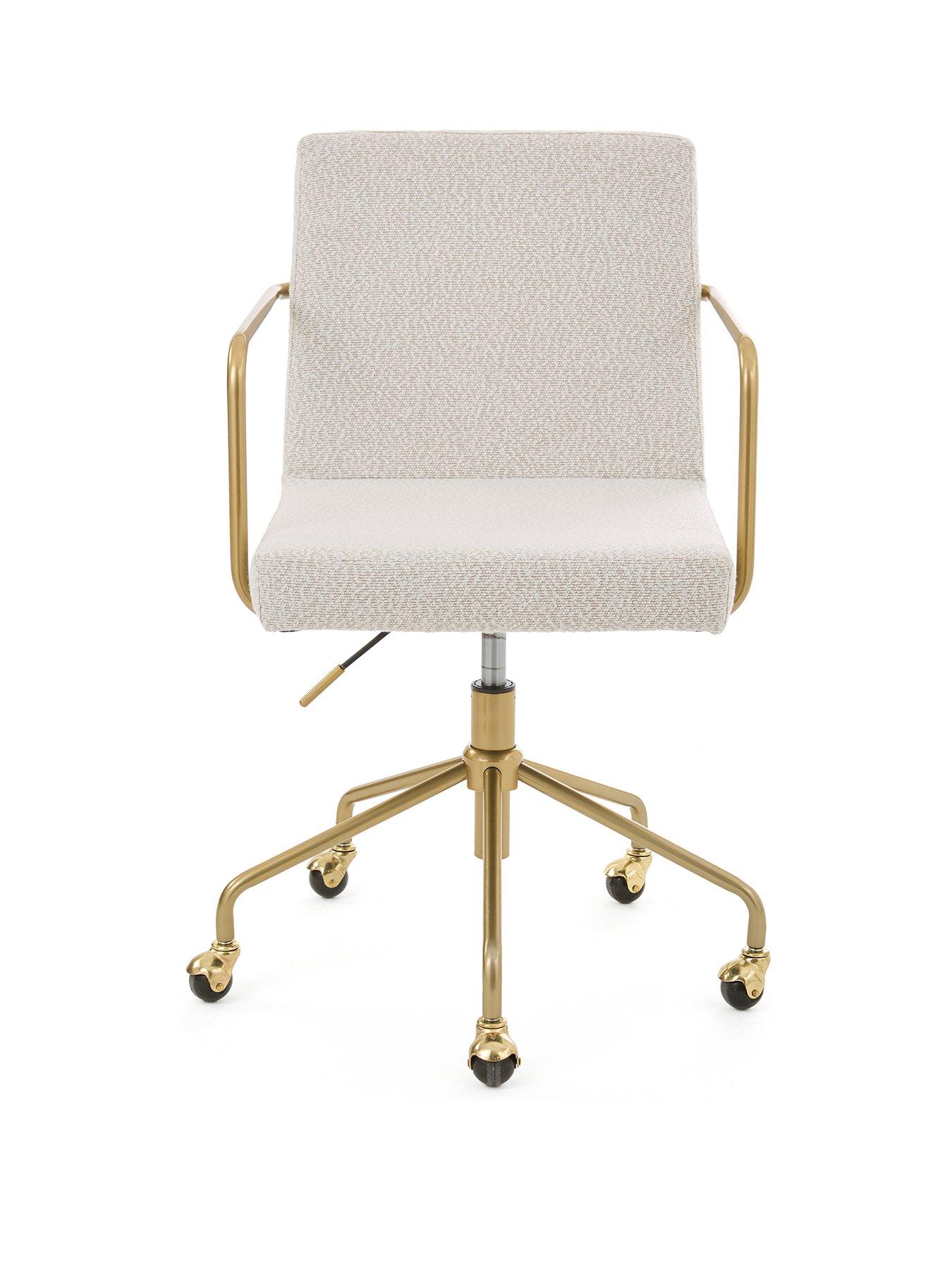 Image 2 of 7 of The Very Collection Sierre Office Chair - Cream - FSC&reg; Certified