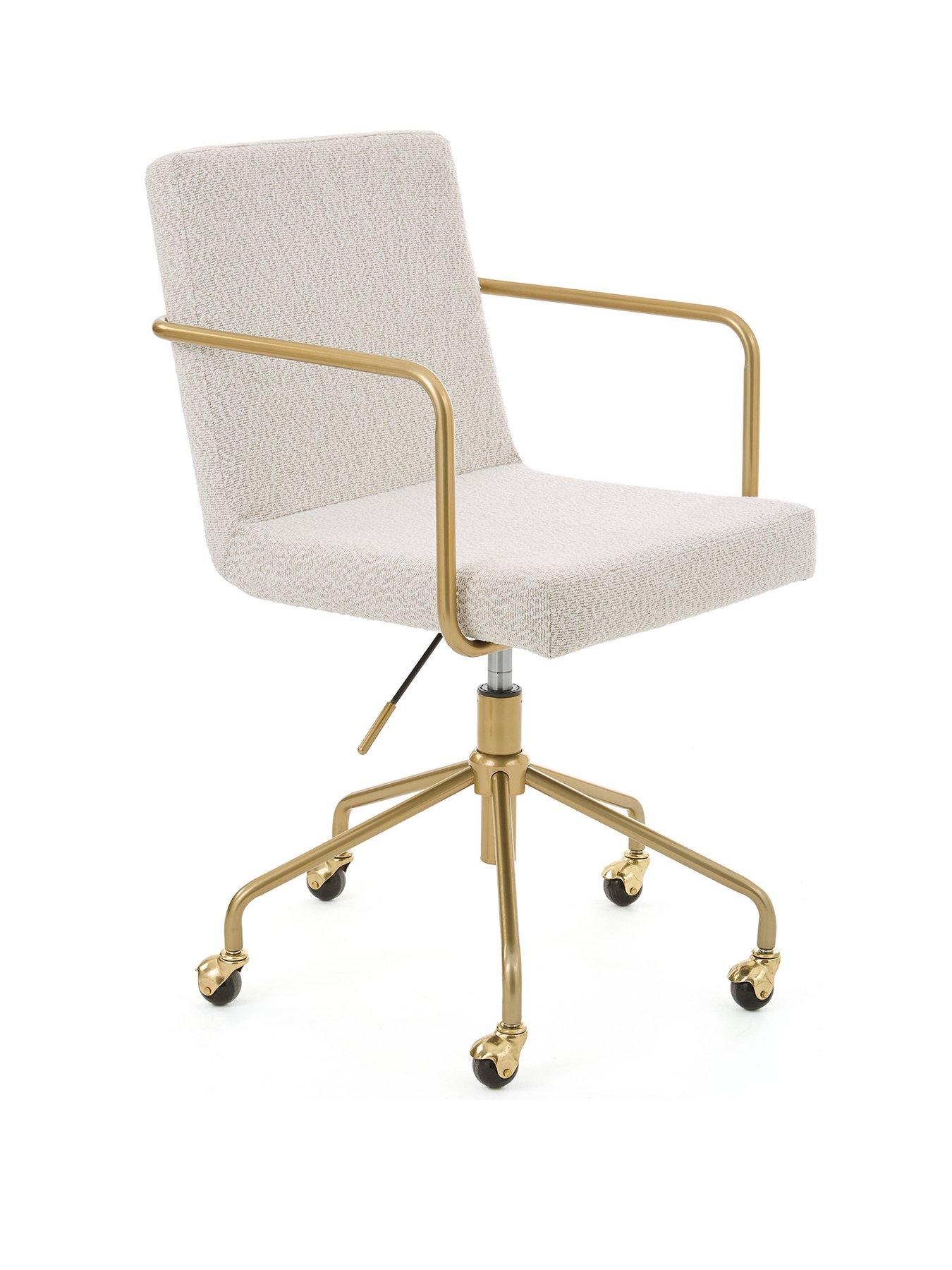 Image 3 of 7 of The Very Collection Sierre Office Chair - Cream - FSC&reg; Certified